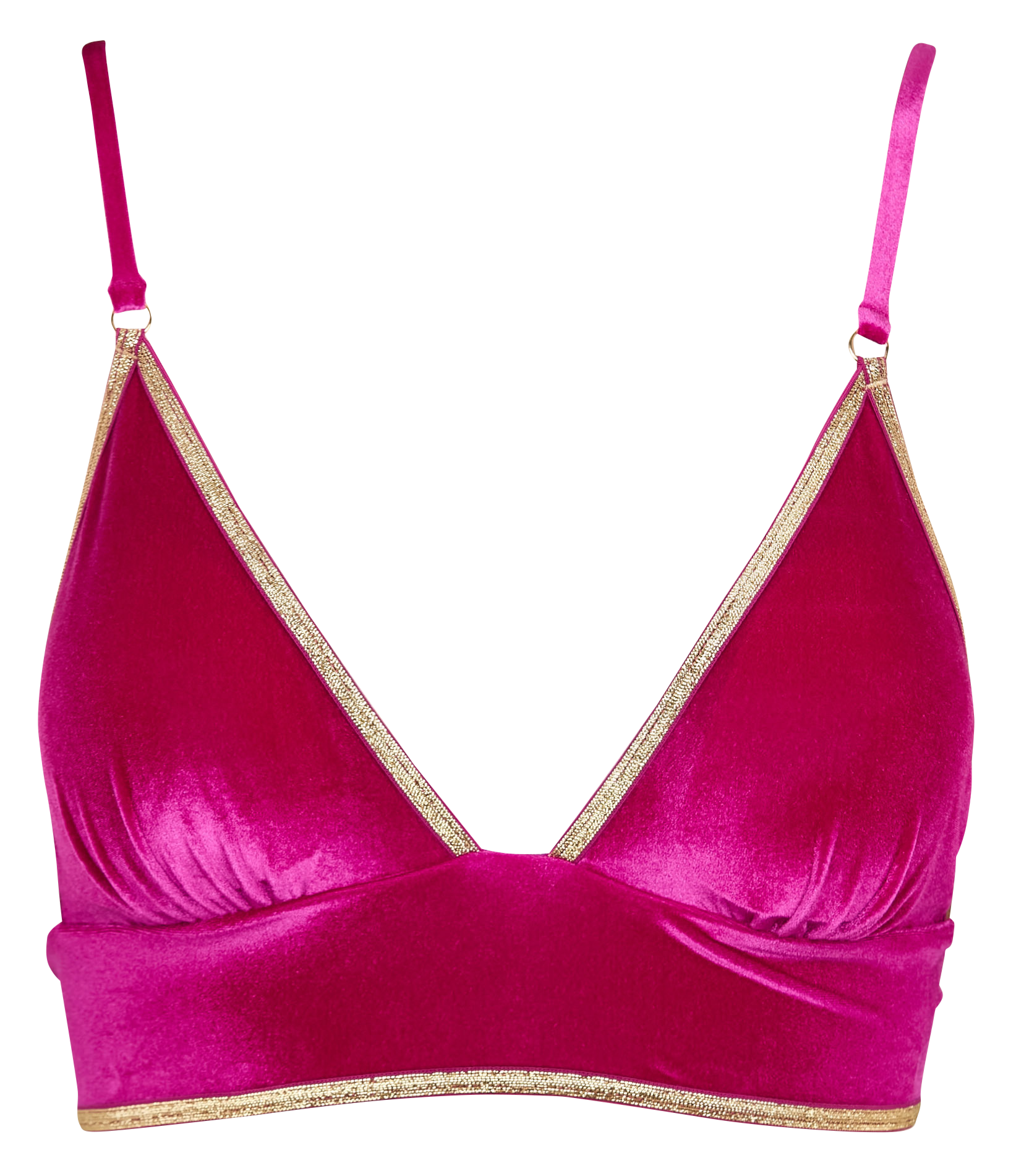 Haut de maillot en velours LA NOUVELLE Violet