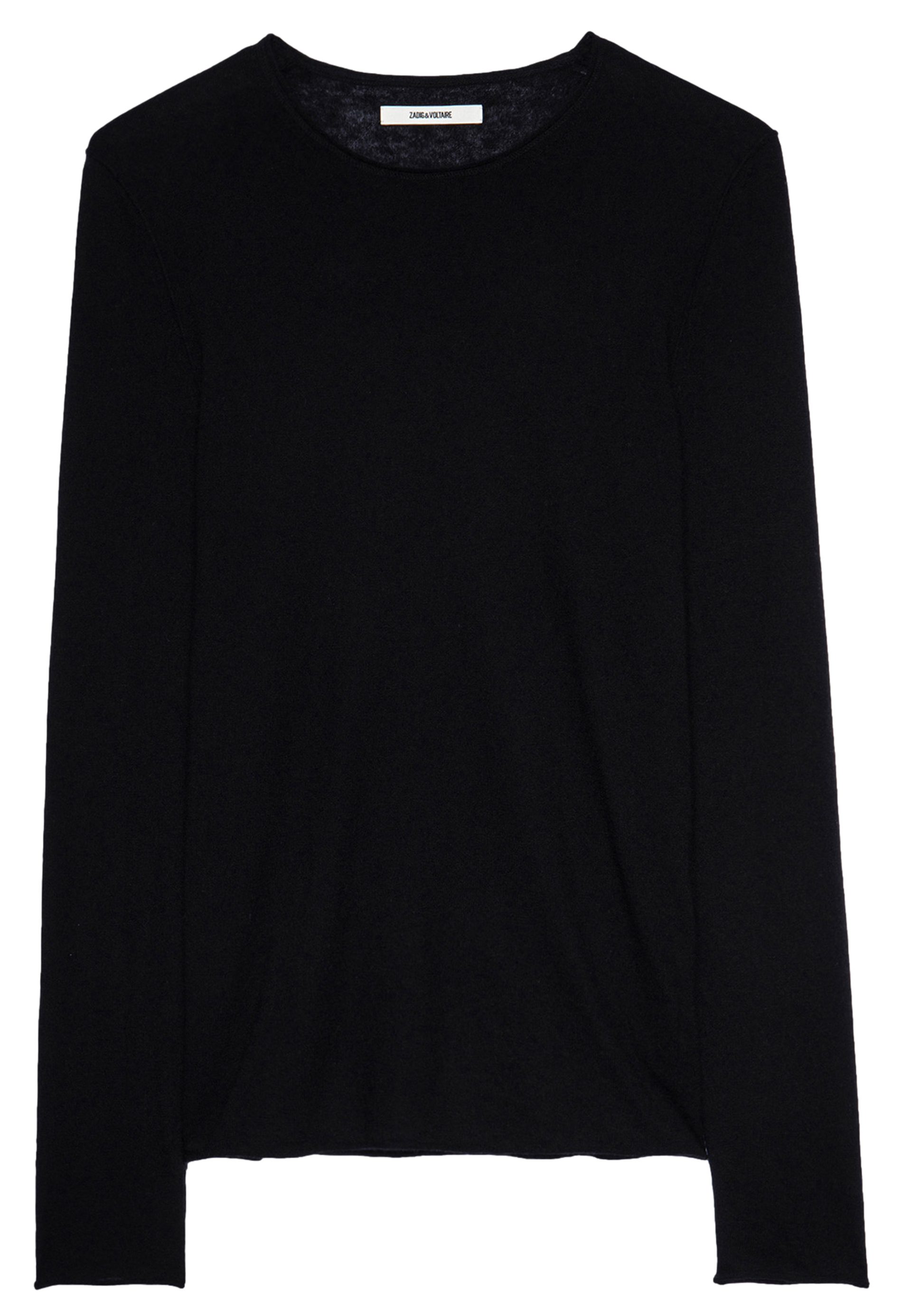 Pull droit en cachemire ZADIG&amp;VOLTAIRE Noir