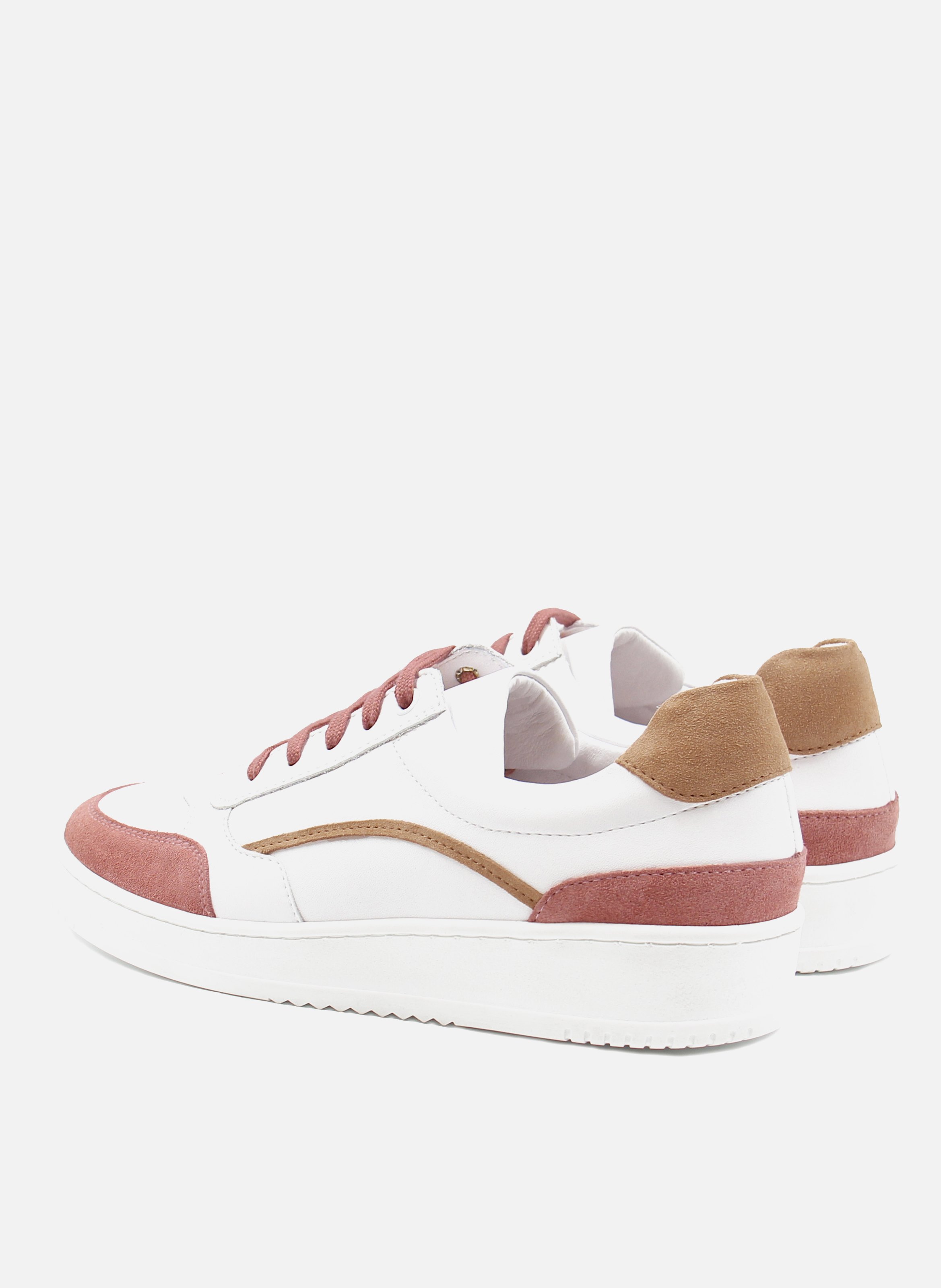 Vintage leather trainers JULES & JENN White