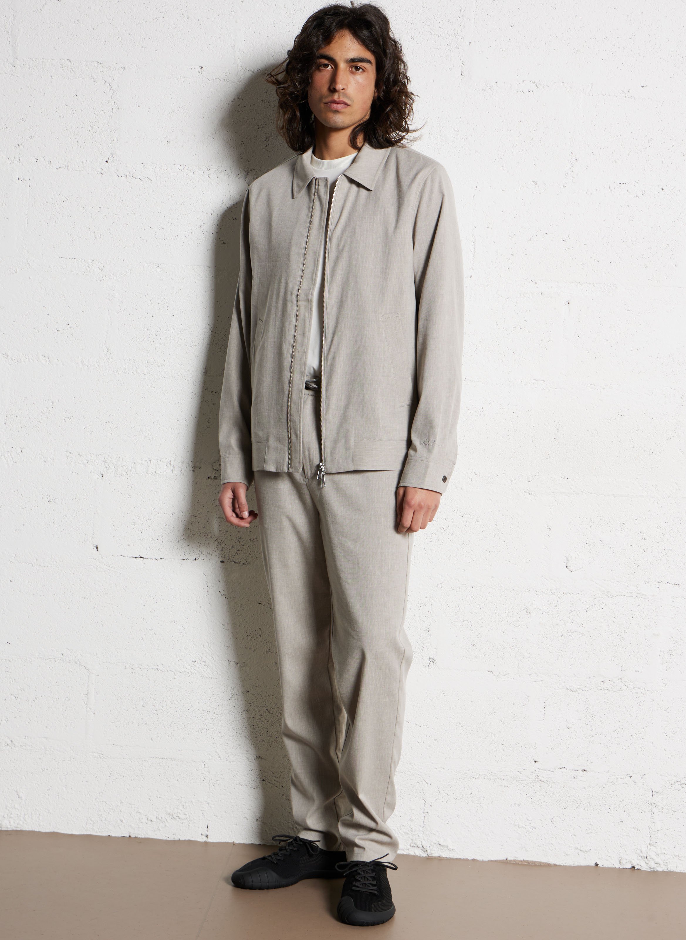 Veste col classique LES DEUX Beige