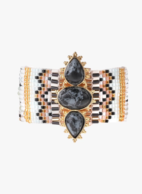 Hipanema Jewelry Hipanema Bracelet Manchette Cuff Bracelet Kanelle