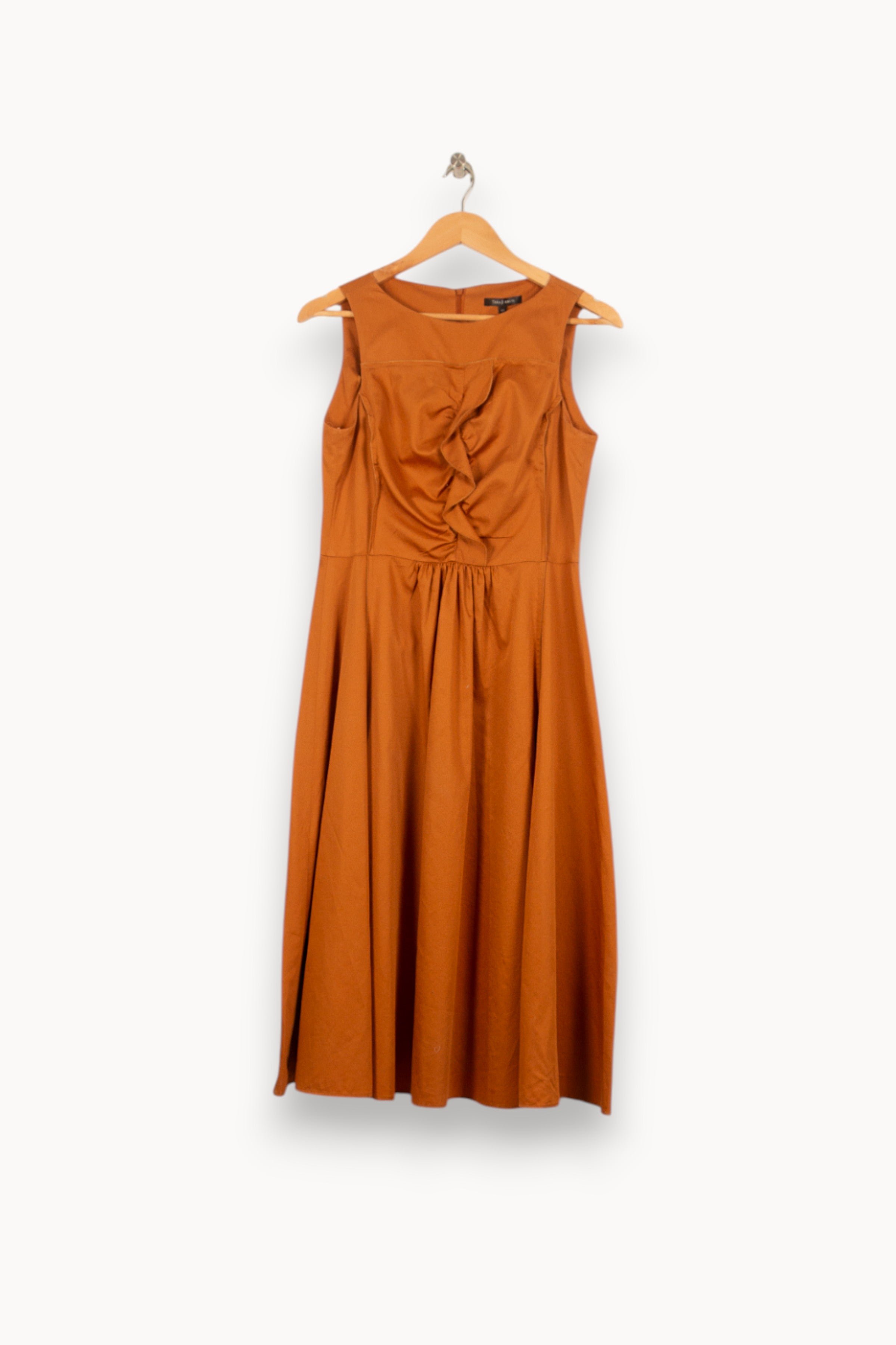 Long dress TARA JARMON - Seconde Main Brown