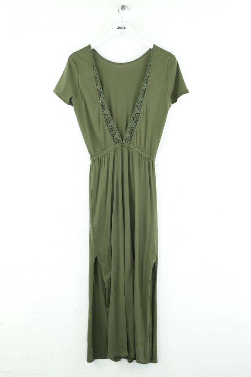 Cotton dress SEZANE - Seconde main Khaki