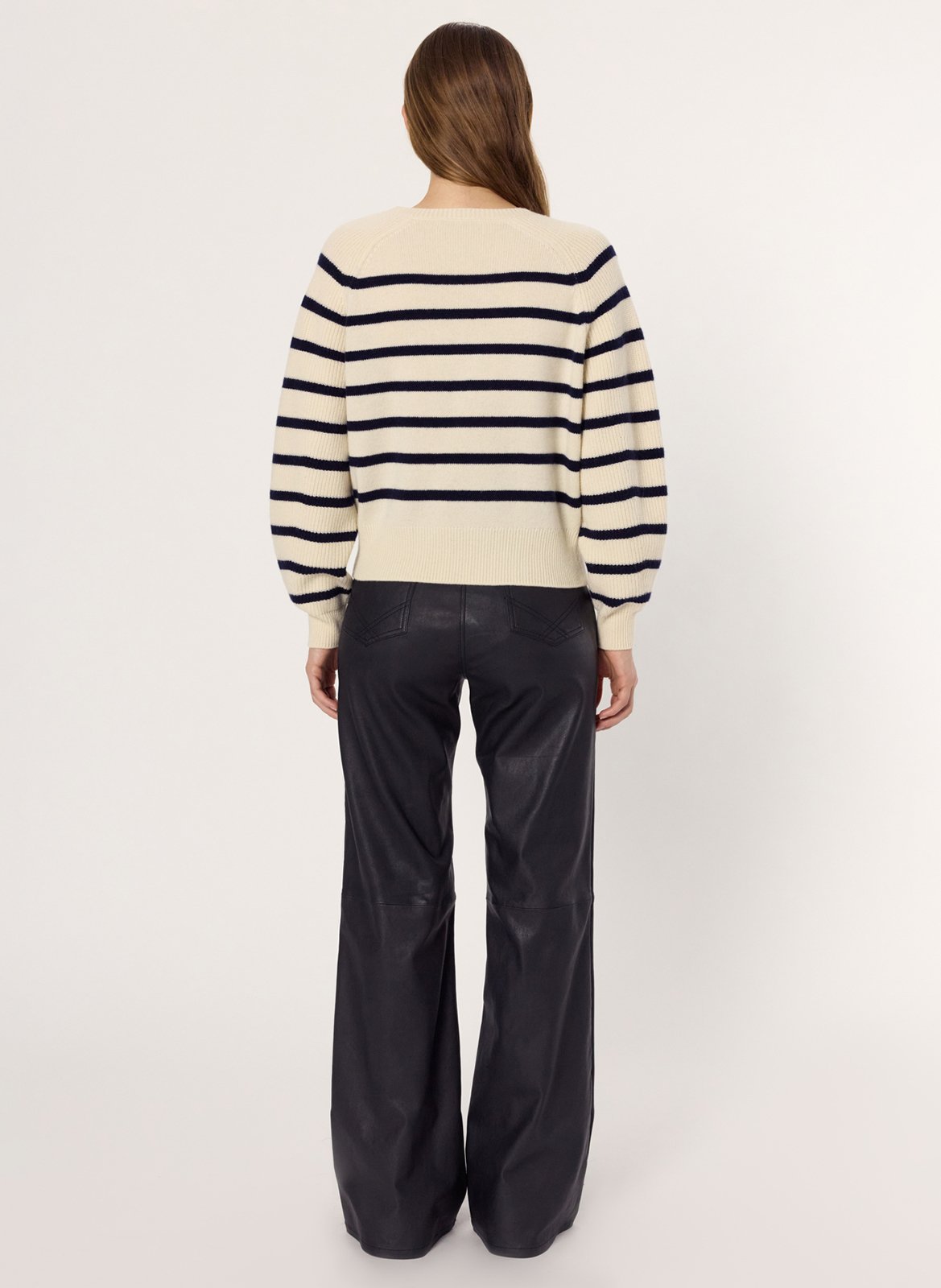 Pull col rond en laine GERARD DAREL Beige