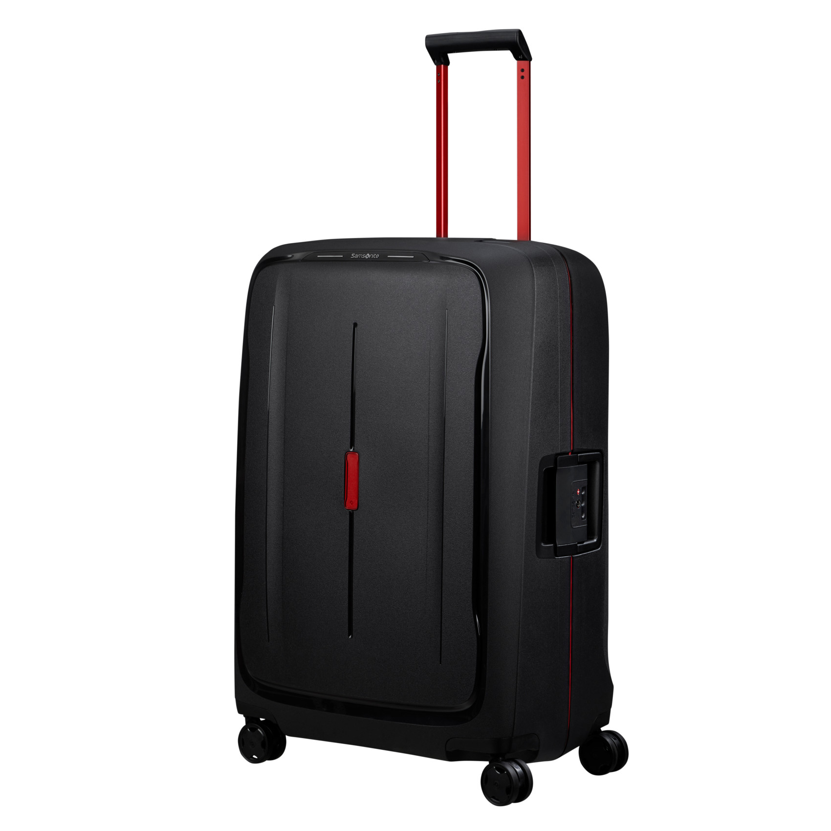 Essens 4-wheel suitcase size L Black