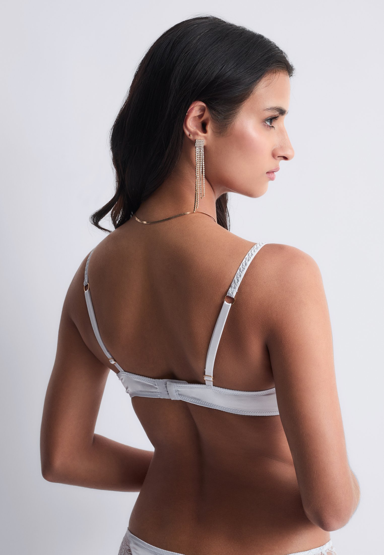 Architecture underwired triangle bra AUBADE Blue