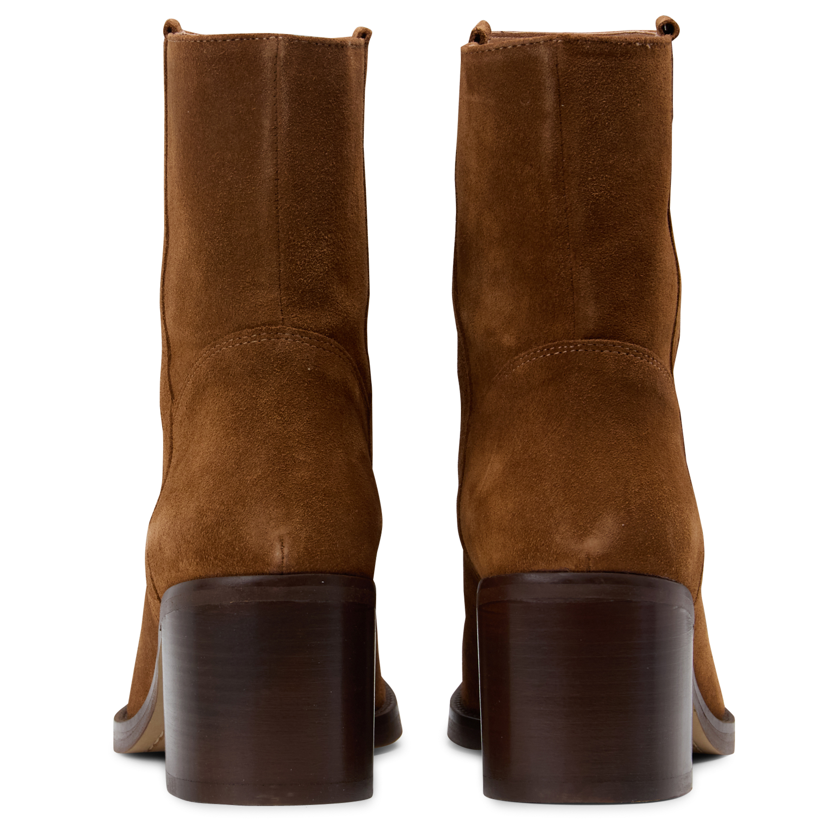 Stiefeletten aus Veloursleder LA FEE MARABOUTEE Braun