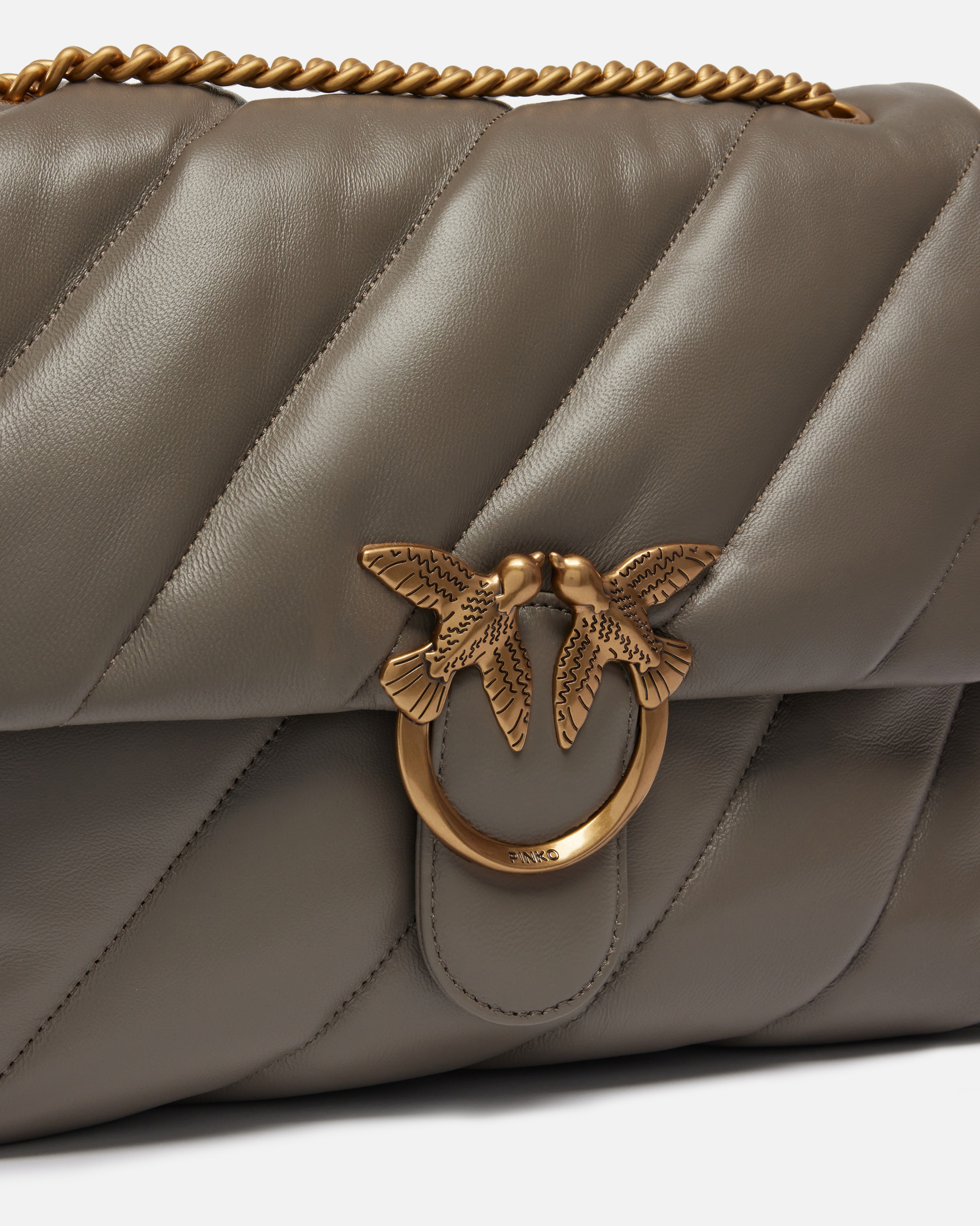 Big Love Bag Puff Maxi Quilt PINKO Multicolored