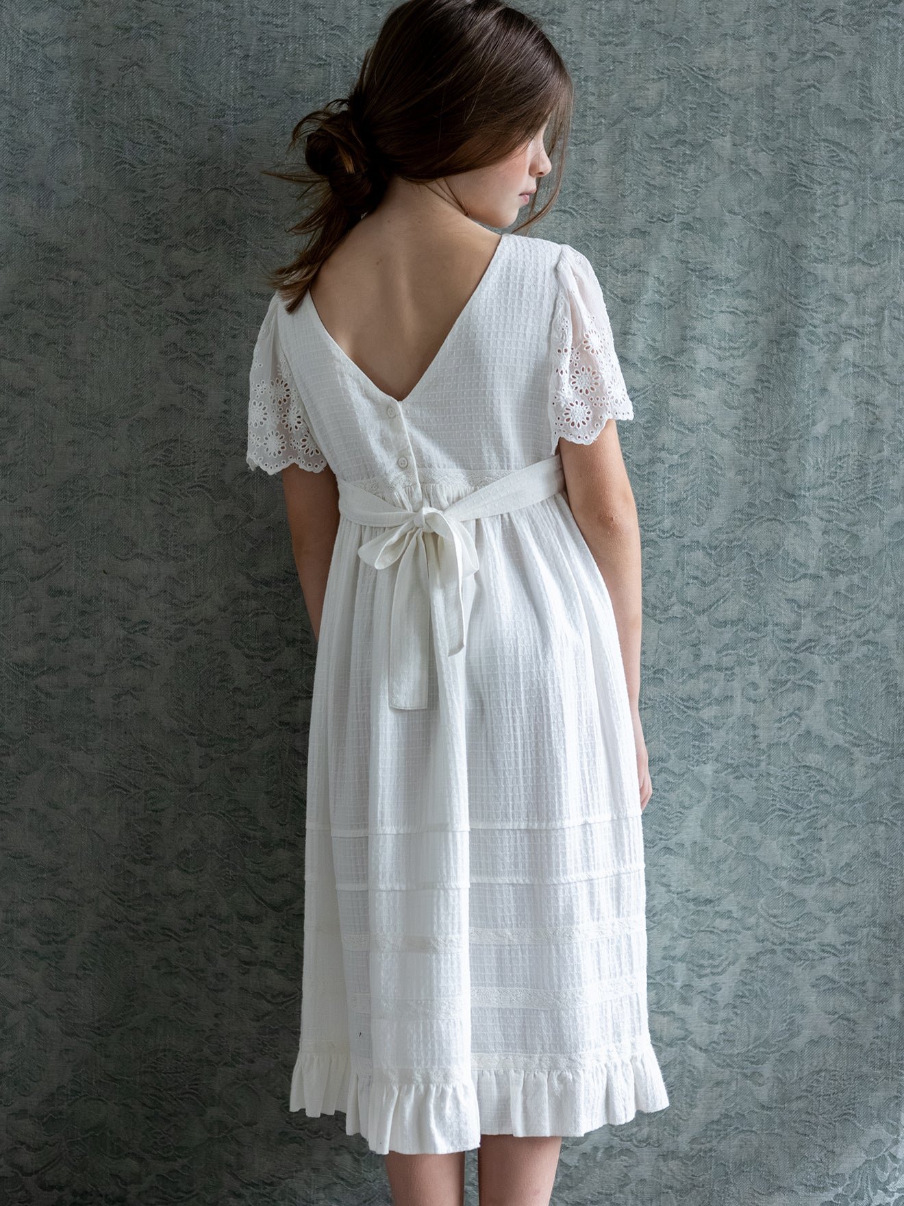 Gaia Dress - Dream Procession CYRILLUS White