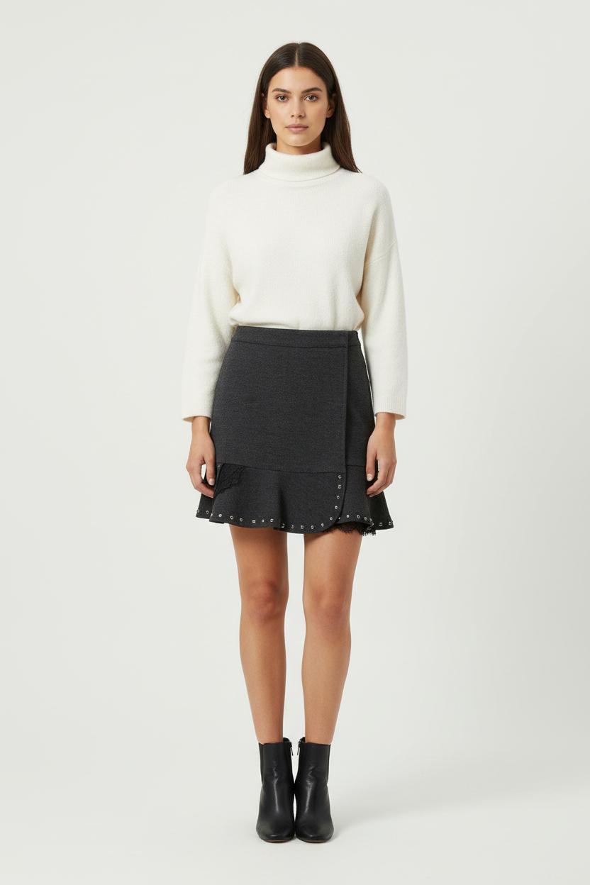 Short & midi skirt LIU JO - SECONDE MAIN Grey