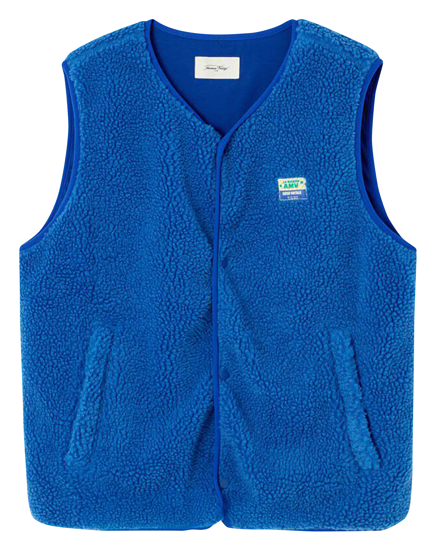 Sherpa-Jacke mit Rundhalskragen AMERICAN VINTAGE