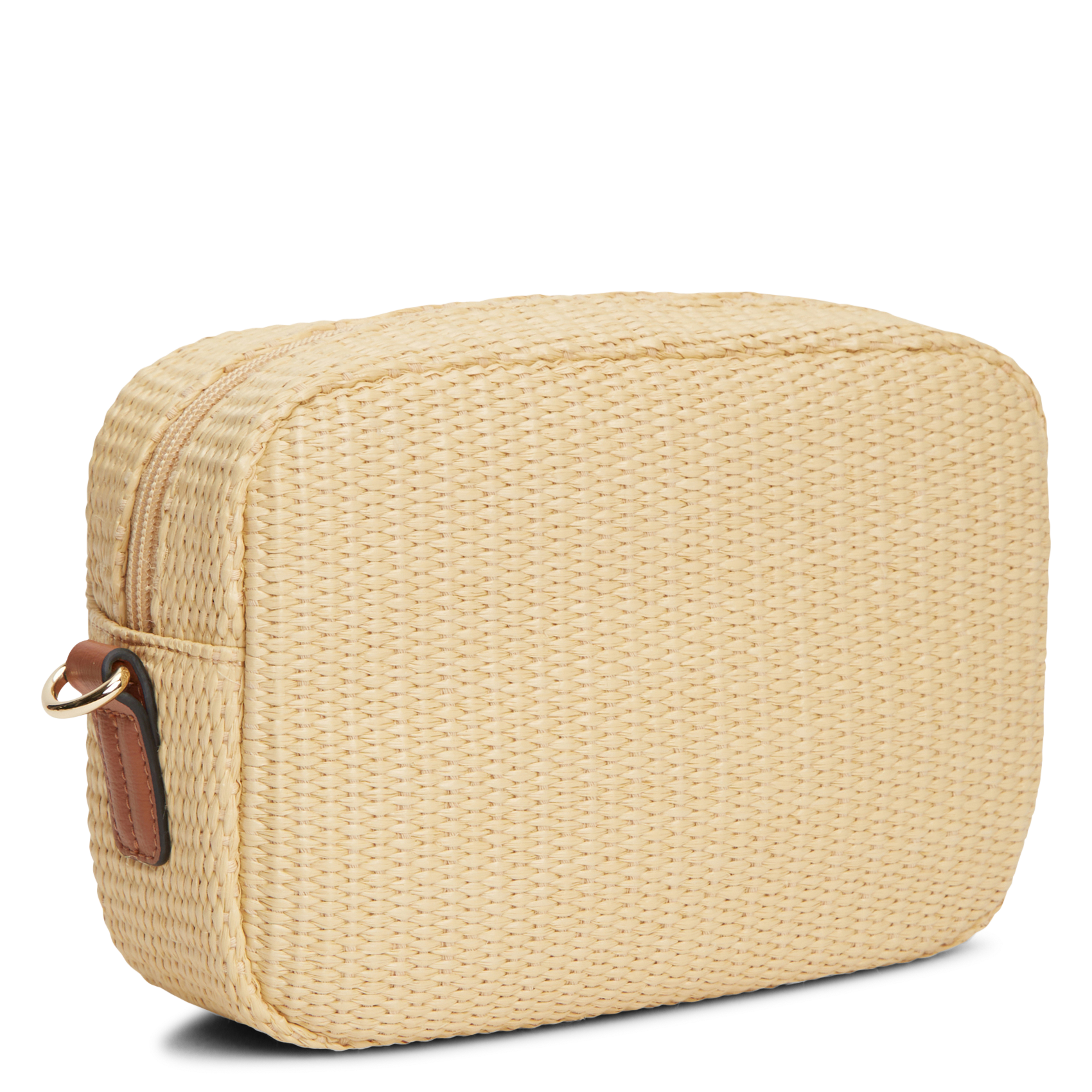 Sac bandoulière en paille TOMMY HILFIGER Beige