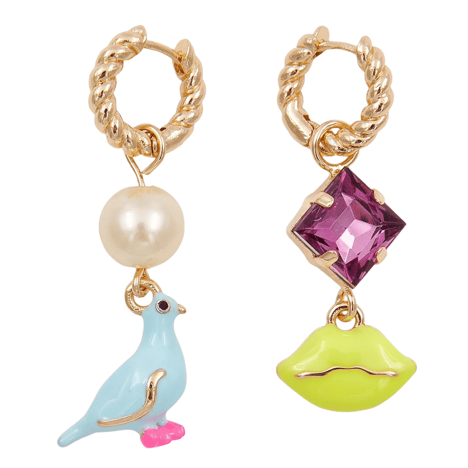 Fashion earrings ESSENTIEL ANTWERP Golden