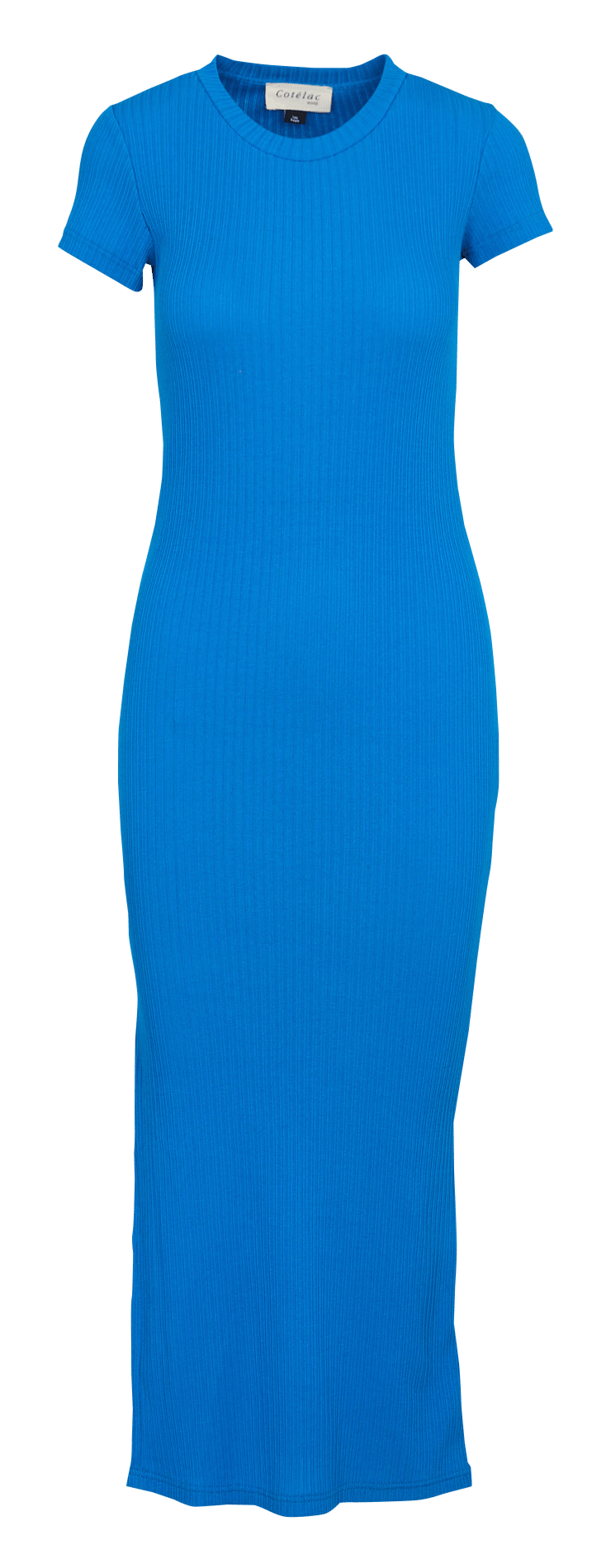 Robe longue col rond COTELAC ACOTE Bleu