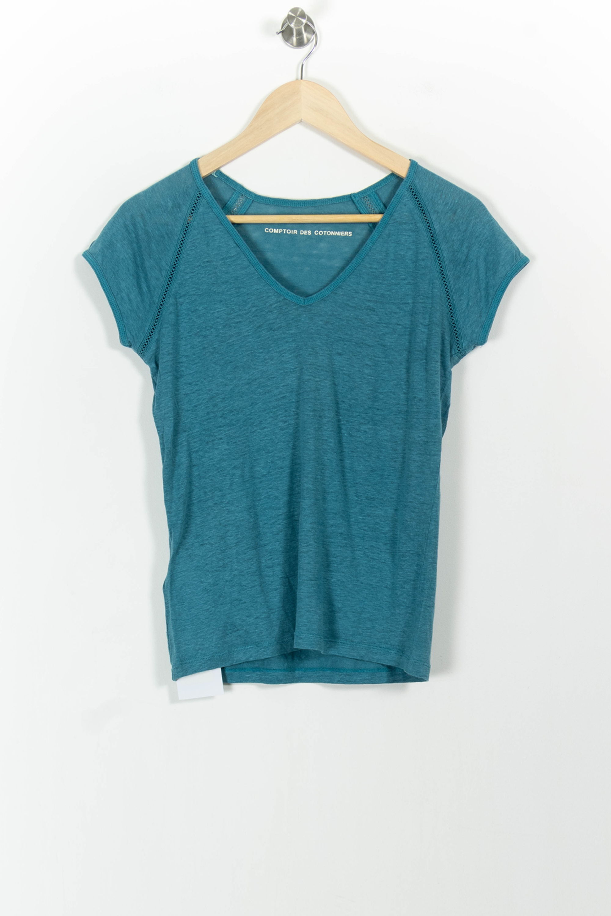 Tommy Badge T-shirt COMPTOIR DES COTONNIERS - Seconde main Blue