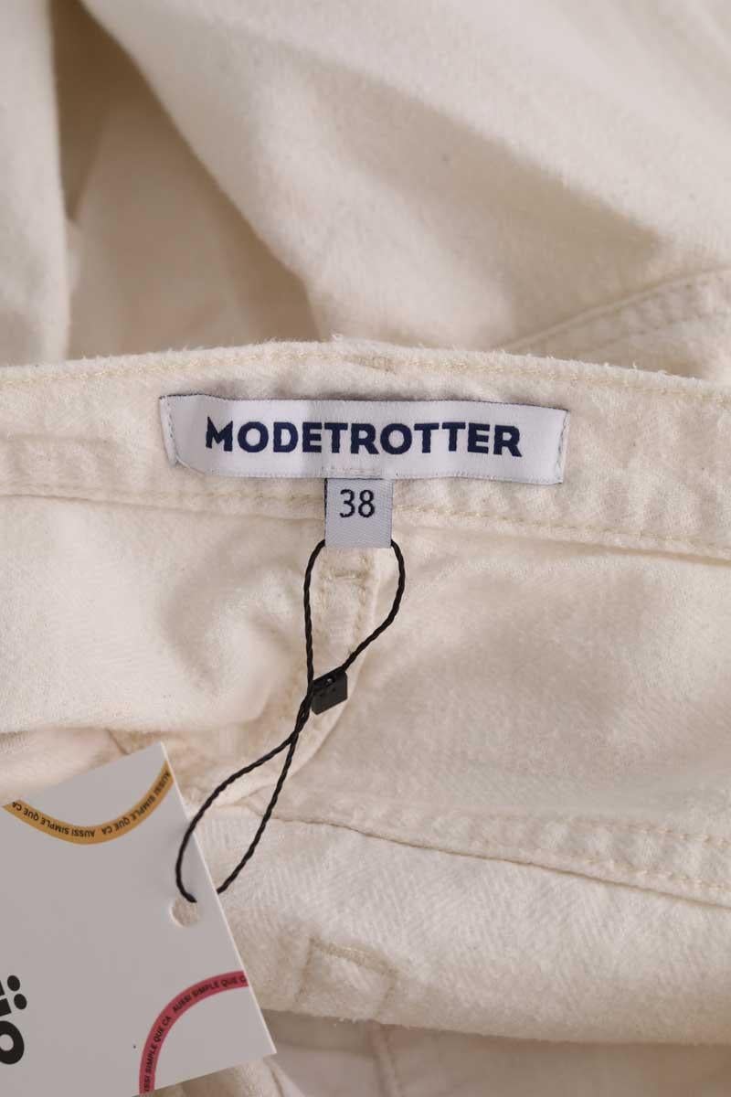 Straight jeans MODETROTTER - Seconde Main White