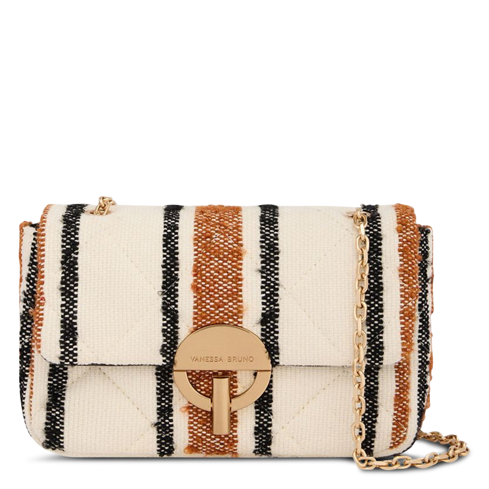 Sac bandoulière à rayures VANESSA BRUNO Multicolore