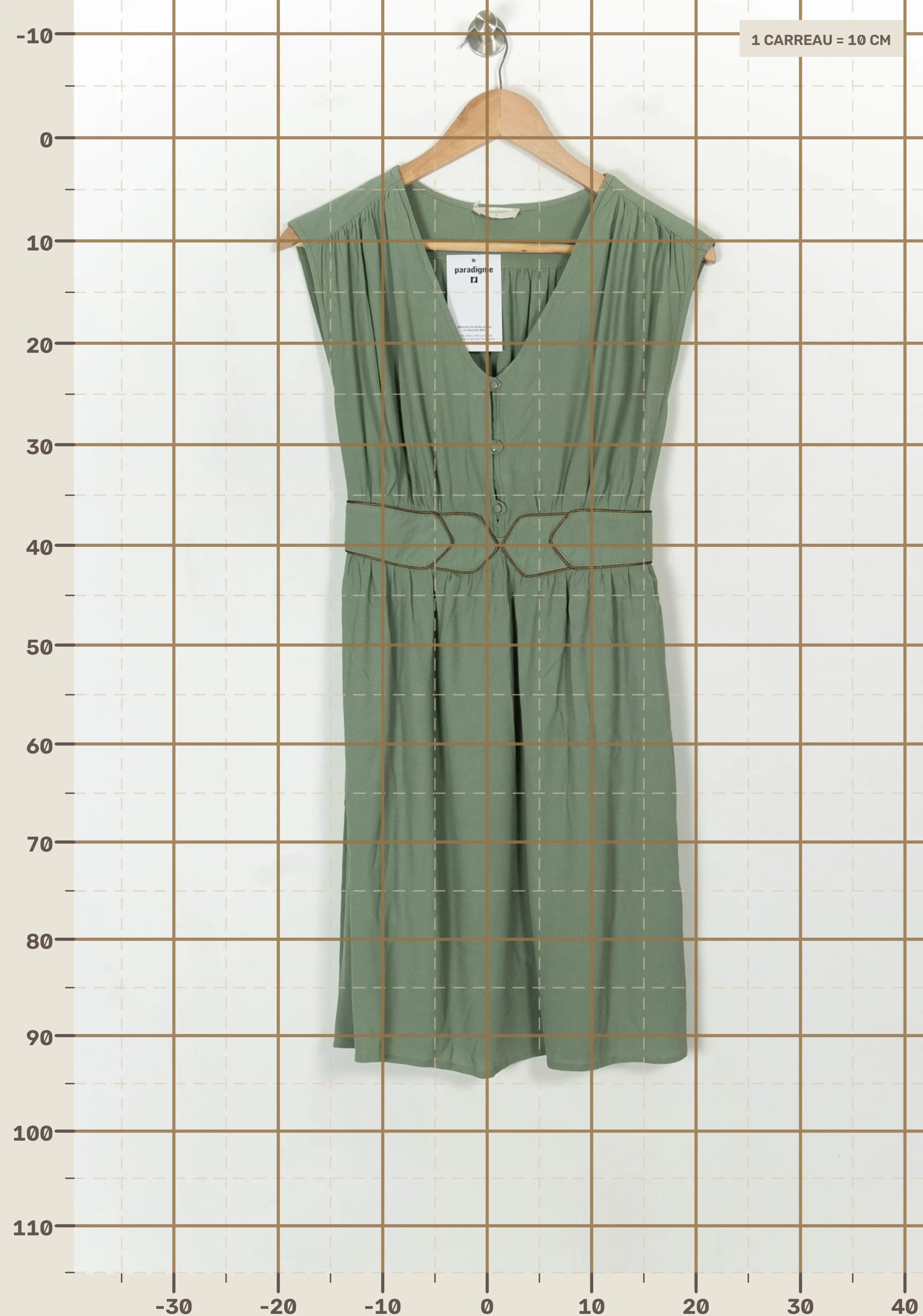 Short & midi dress LOUIZON - Seconde main Green