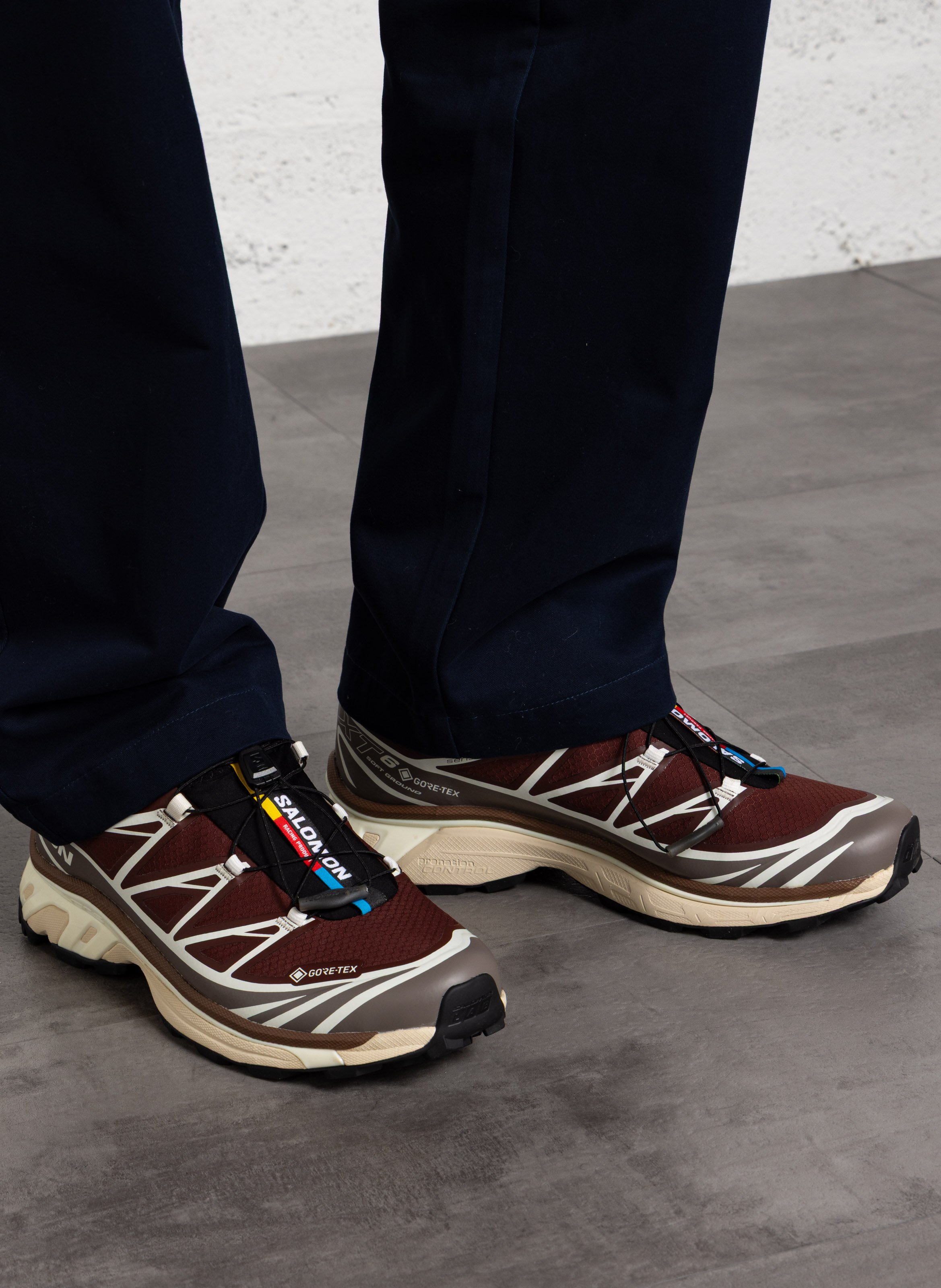 Lage sneakers met vetersluiting SALOMON Veelkleurig