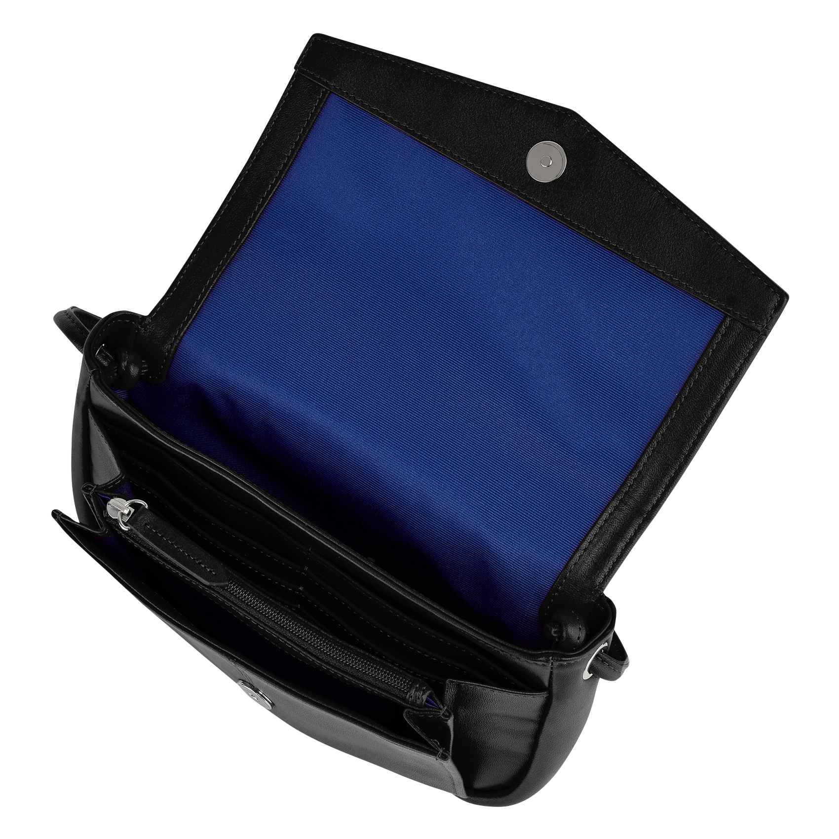 Pochette fantaisie en cuir  LE TANNEUR Noir