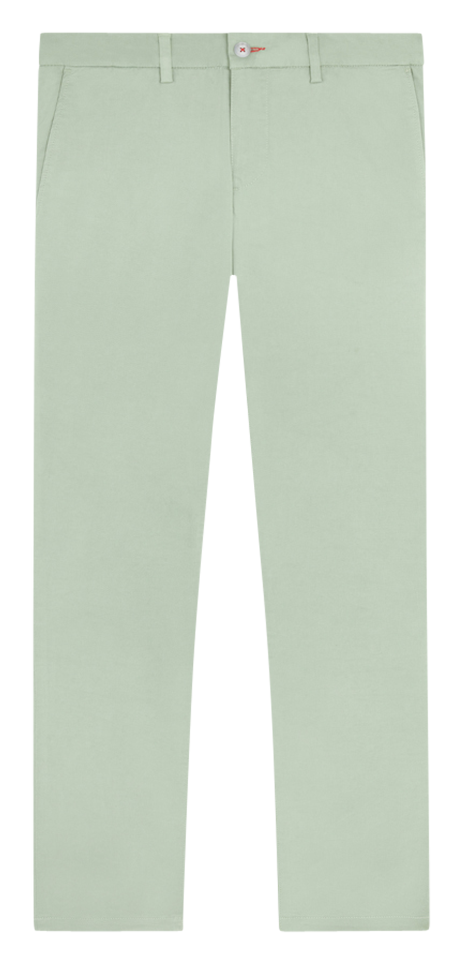 Pantalón chino slim fit de algodón orgánico AzulCHEVIGNON