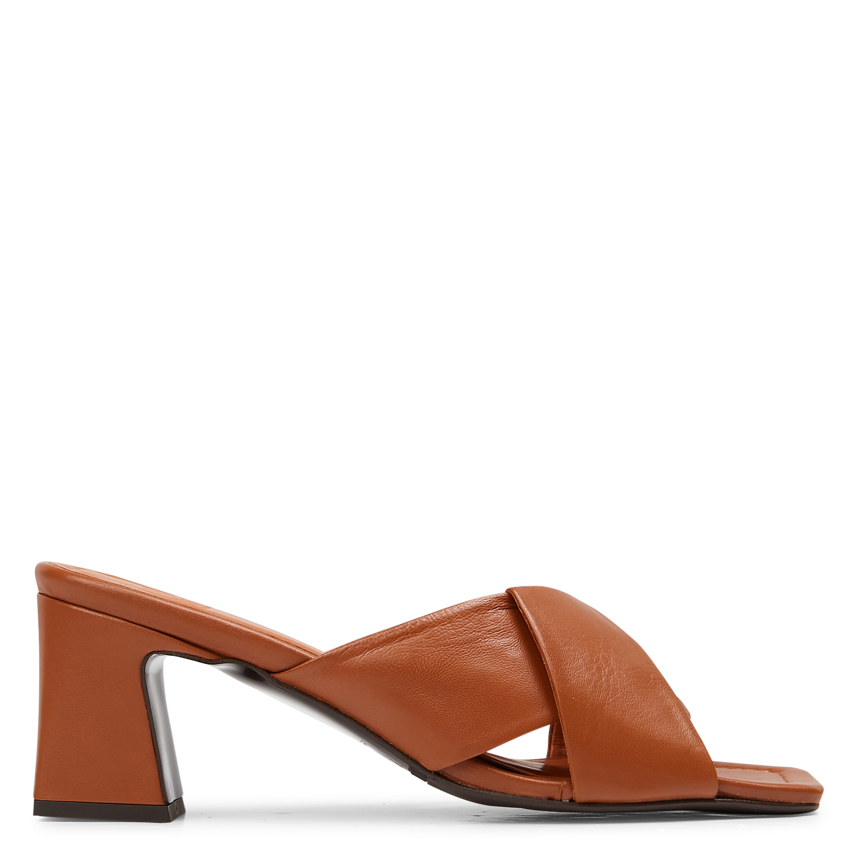 Sandales haute en cuir BILLI BI Marron