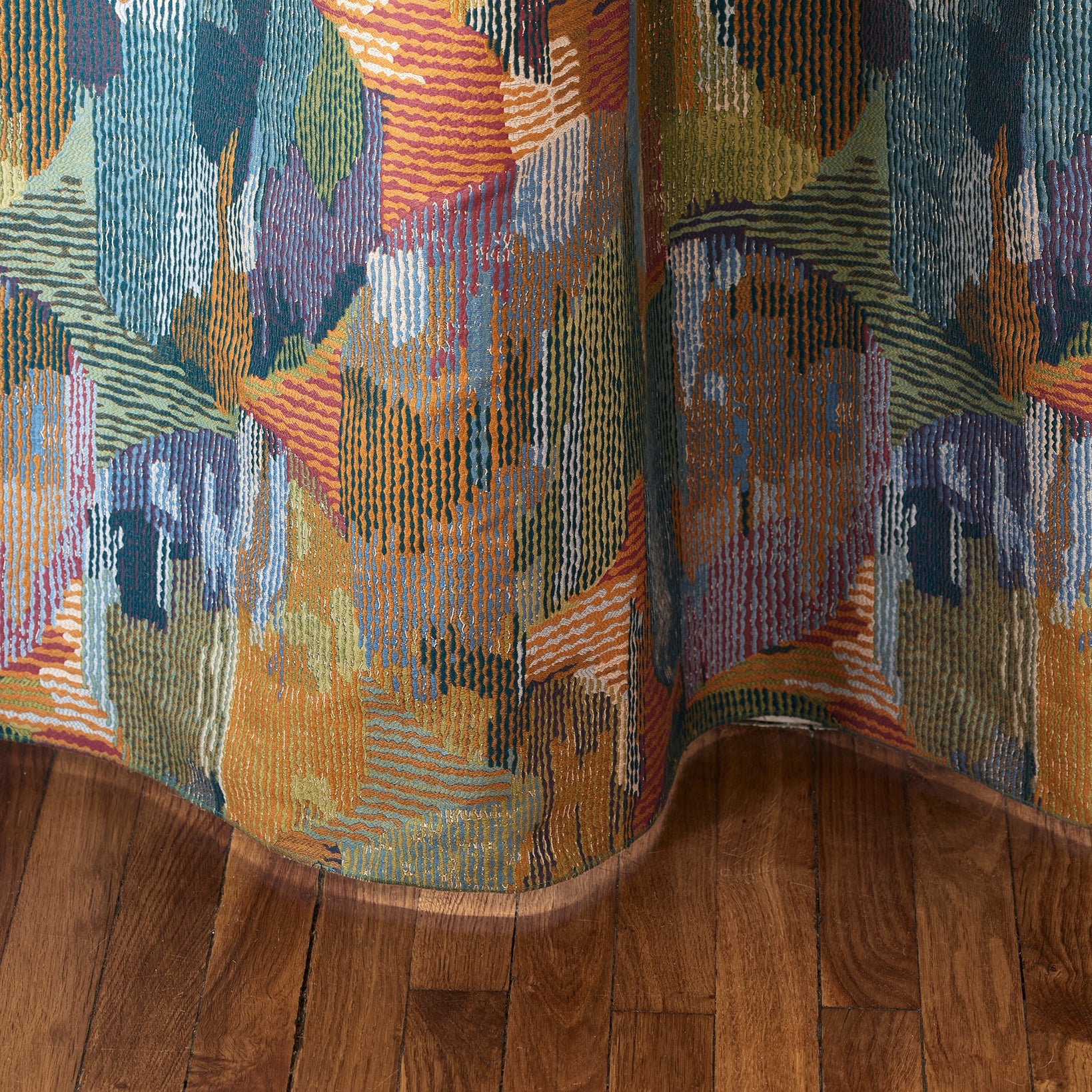 Tab top curtain MADURA Multicolored