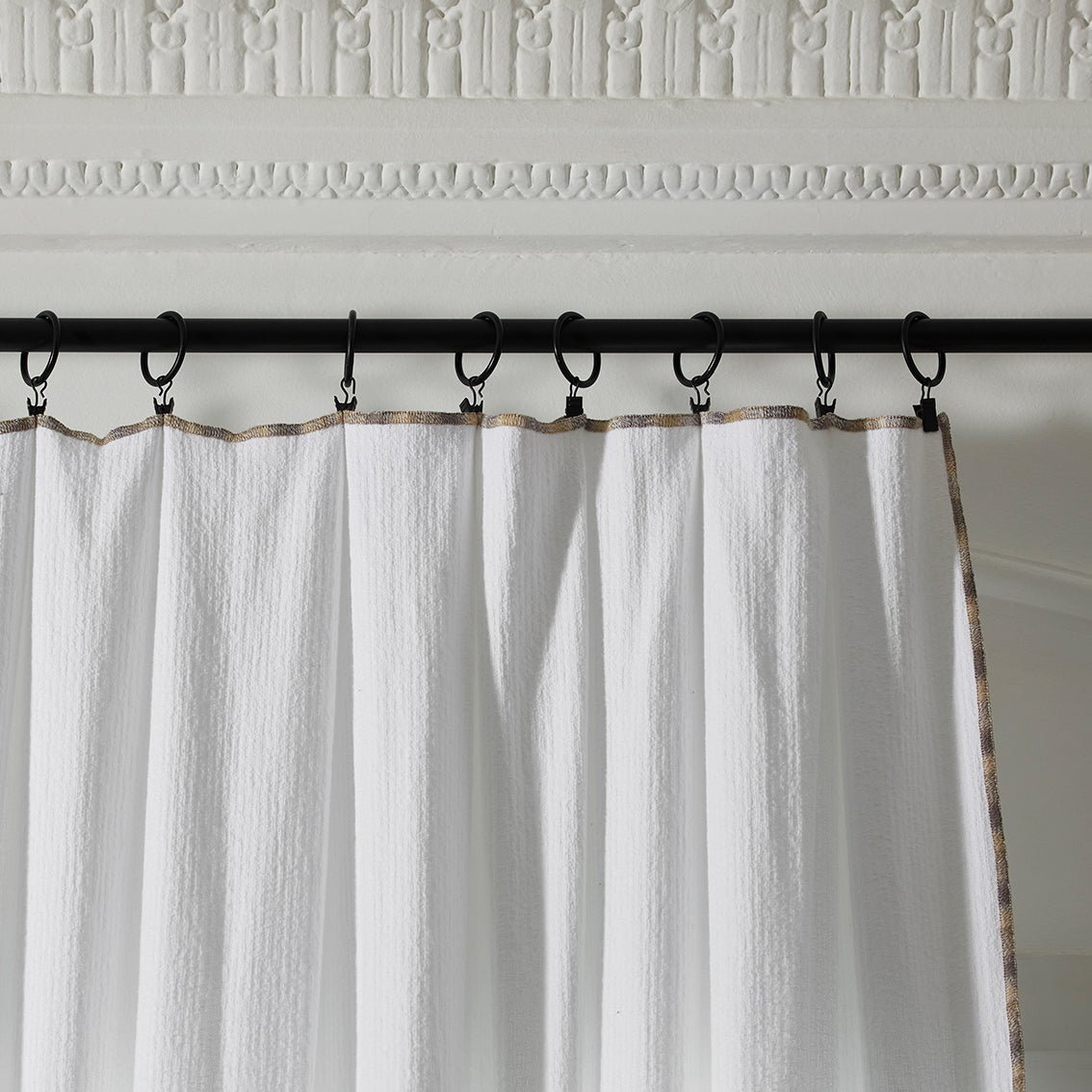 Panel curtain MADURA White