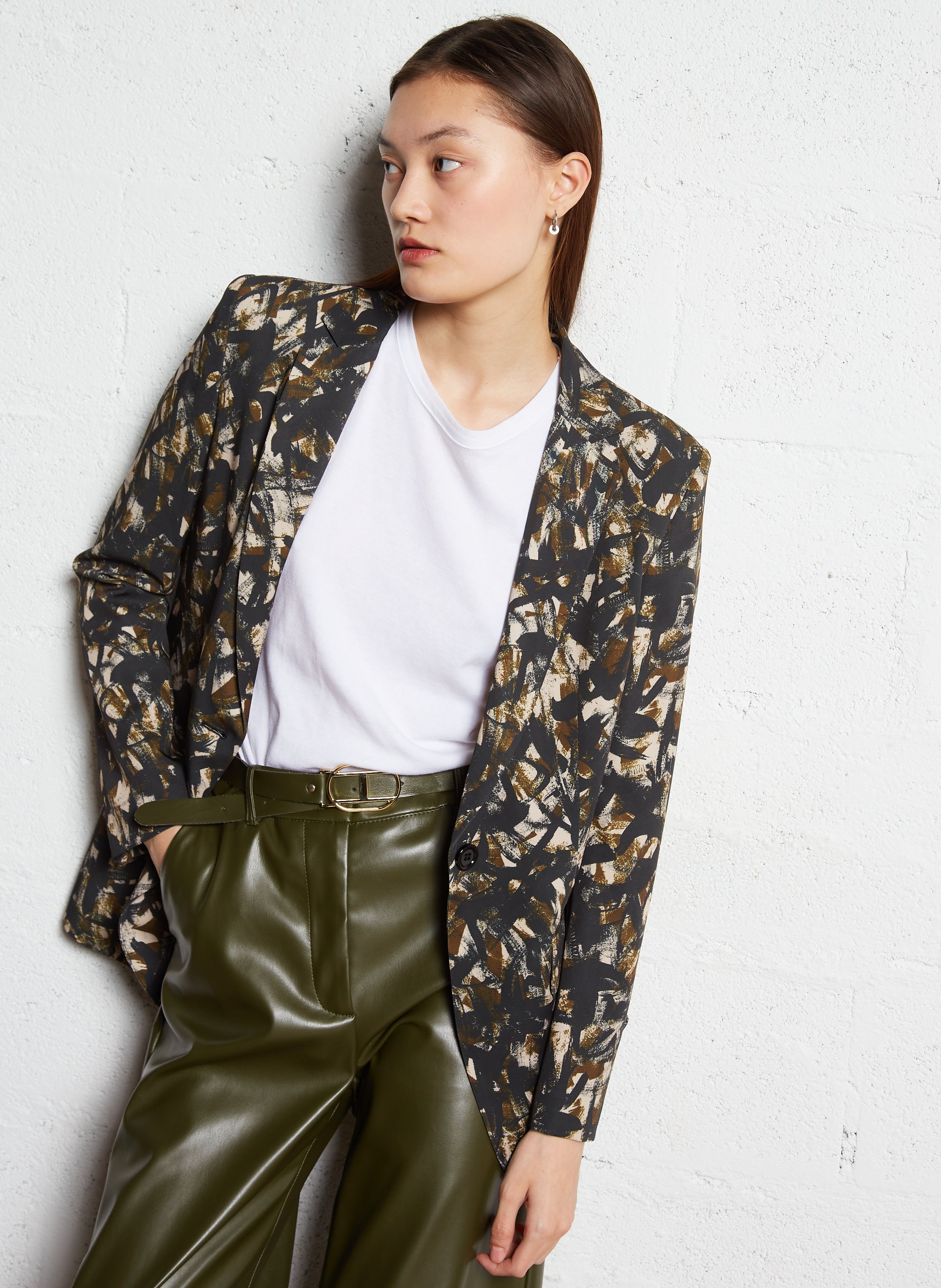 Veste de tailleur imprimé  IMPERIAL Multicolore