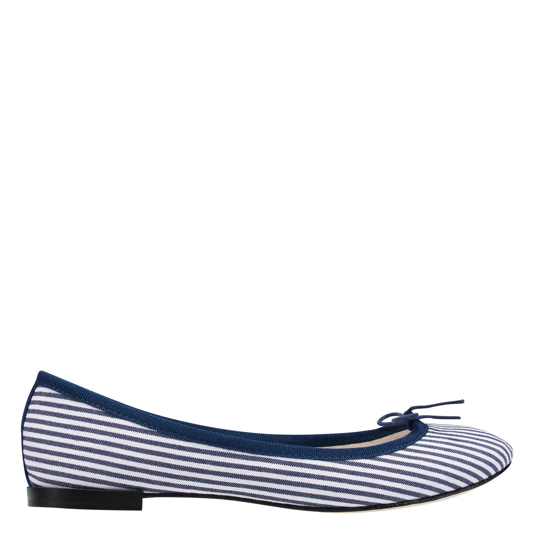 Ballerines vernies en cuir vernis REPETTO Bleu