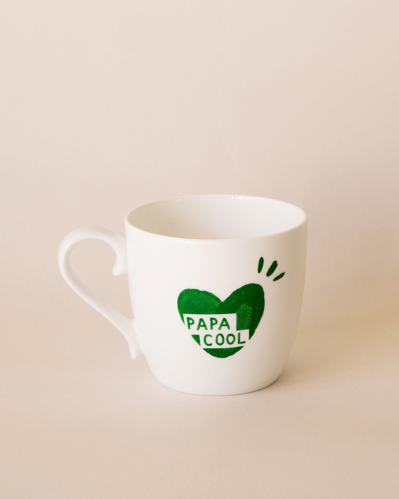 Le mug papa cool cœur EMOI EMOI Blanc