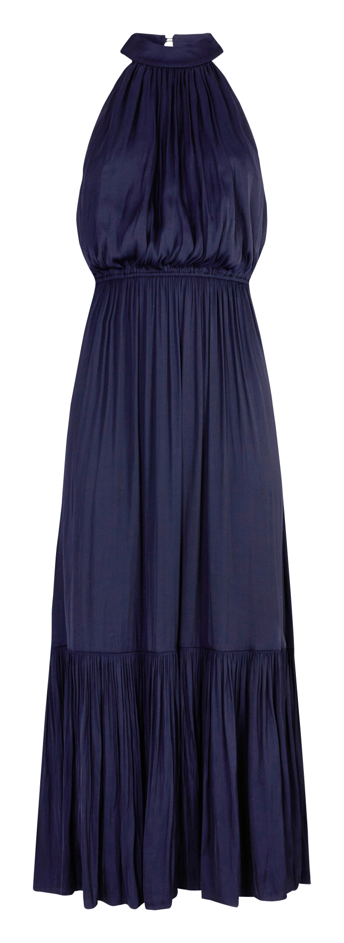 Robe longue évasée col ras du cou Eclipse Morgan Femme Place