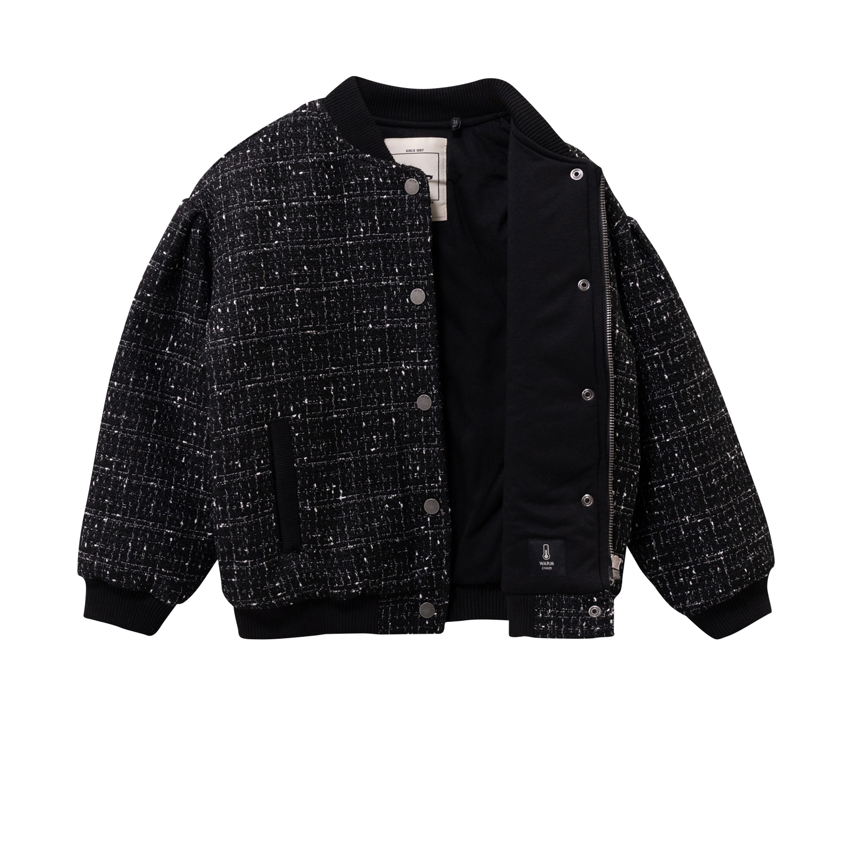 Blouson col teddy IKKS JUNIOR Noir