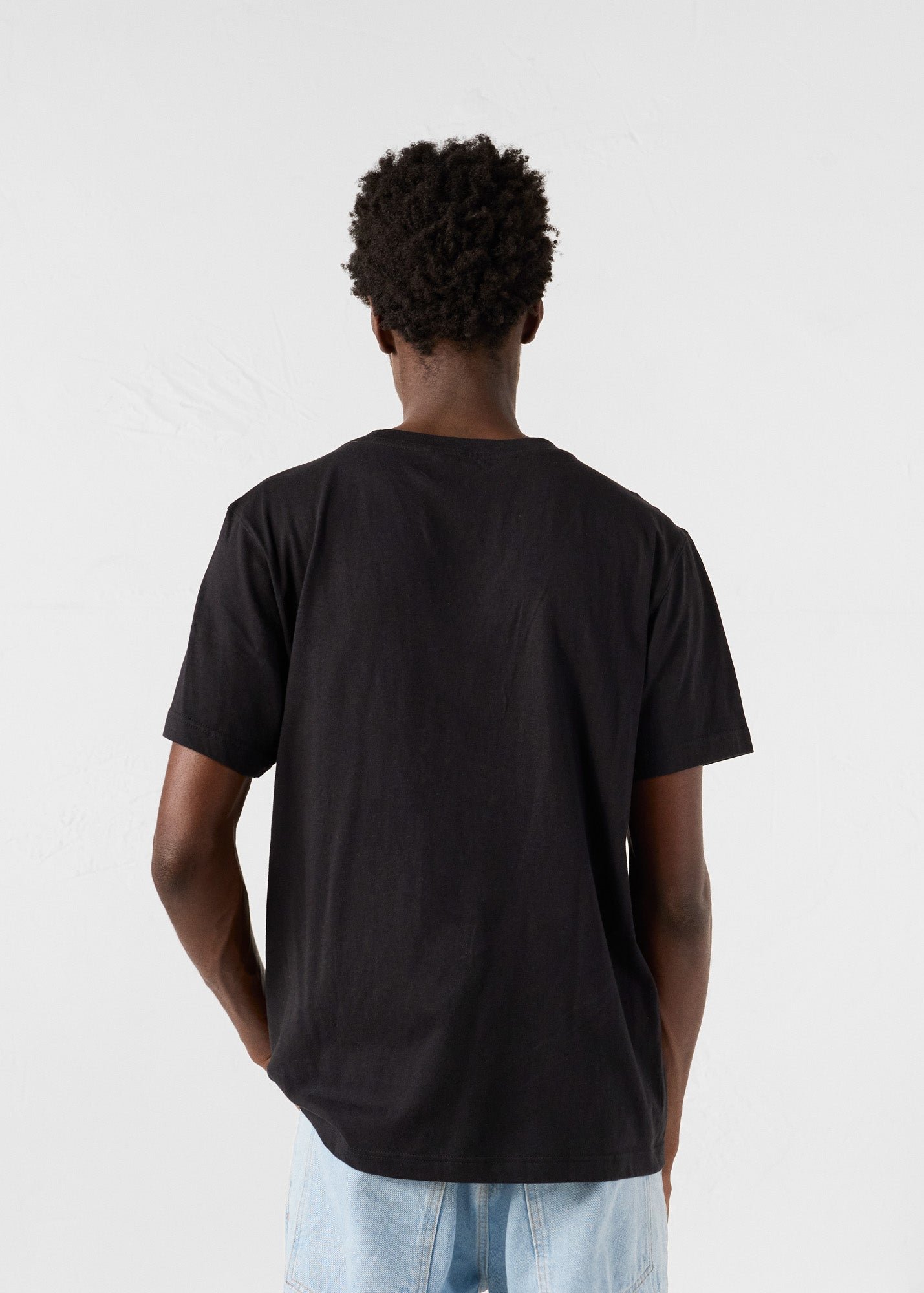 Round neck petro T-shirt JOTT Black