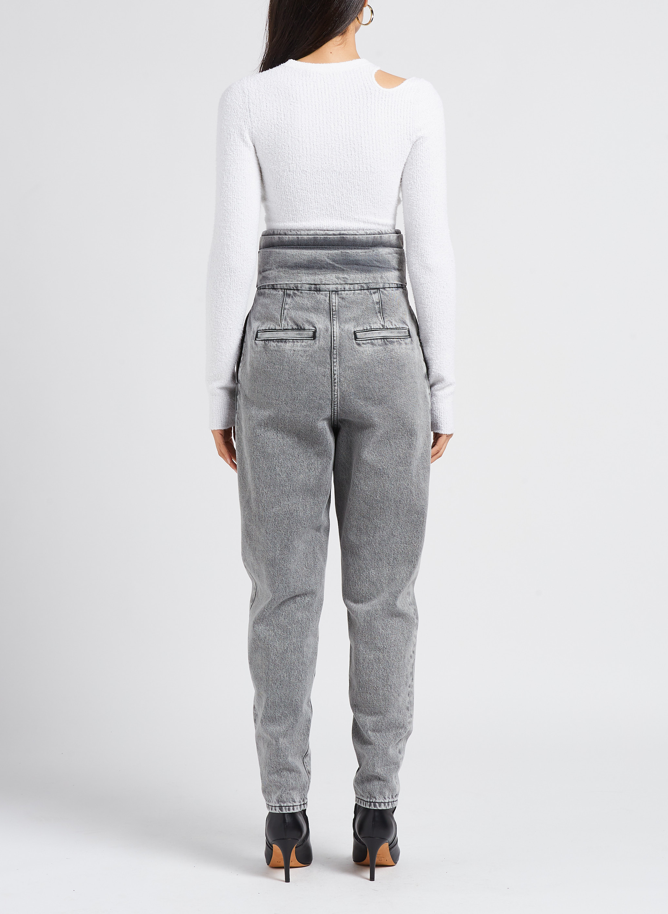 Strakke trui met ronde hals IRO Beige