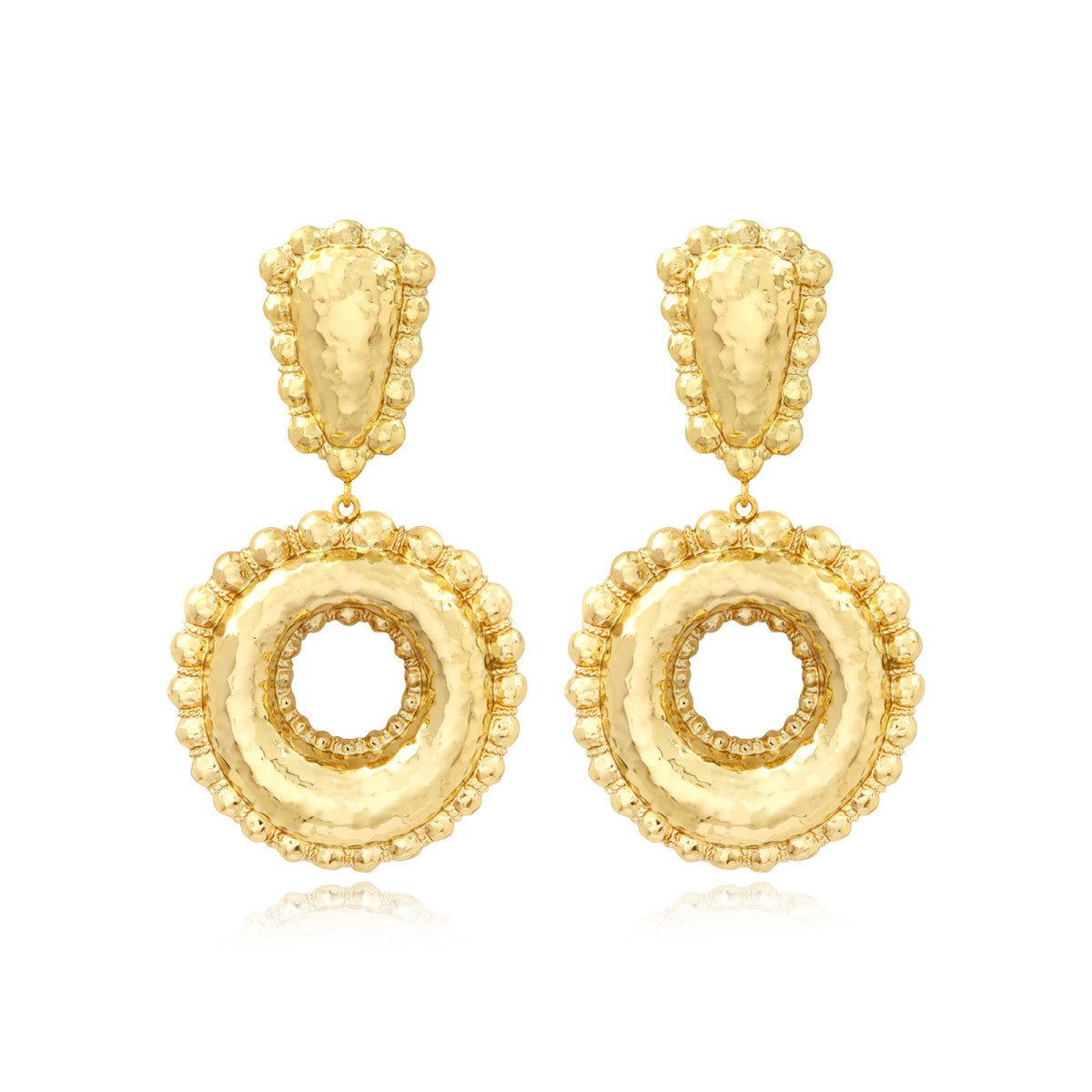 Clip-on earrings SATELLITE PARIS Golden