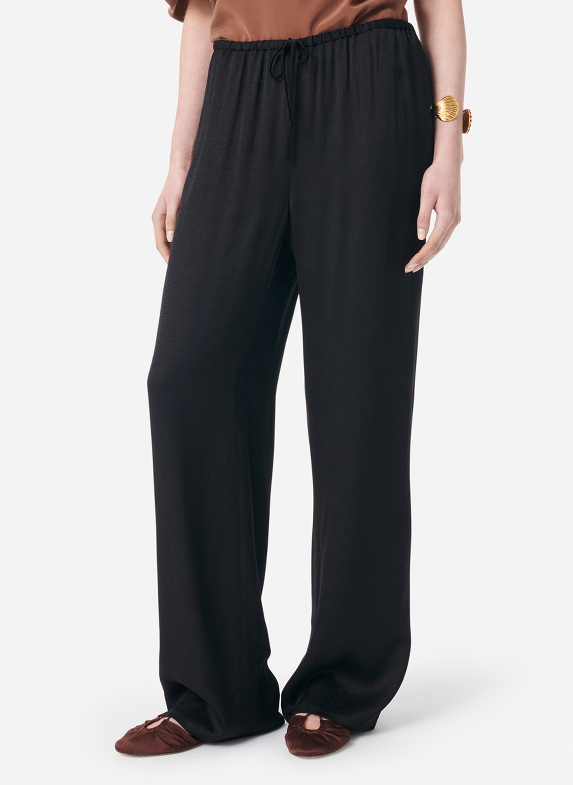 Pantalon large  VANESSA BRUNO Noir