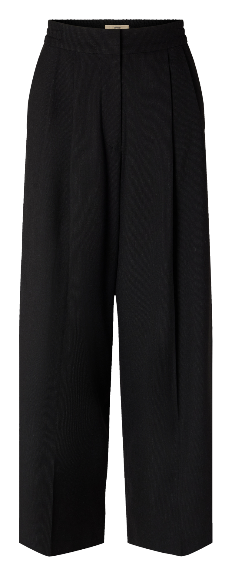 Pantalon large à taille haute SESSUN Gris
