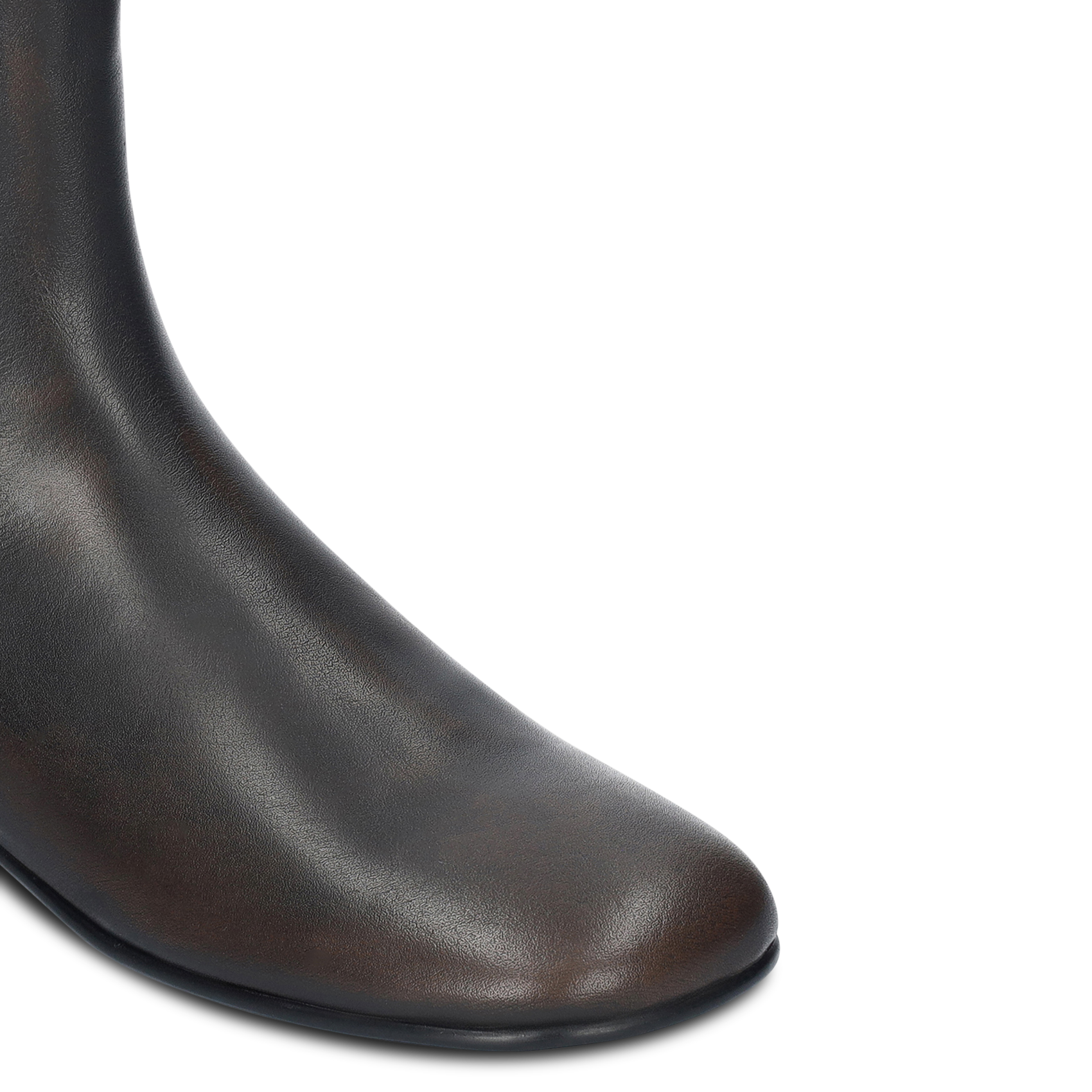 Leather Chelsea boots BIBI LOU Brown