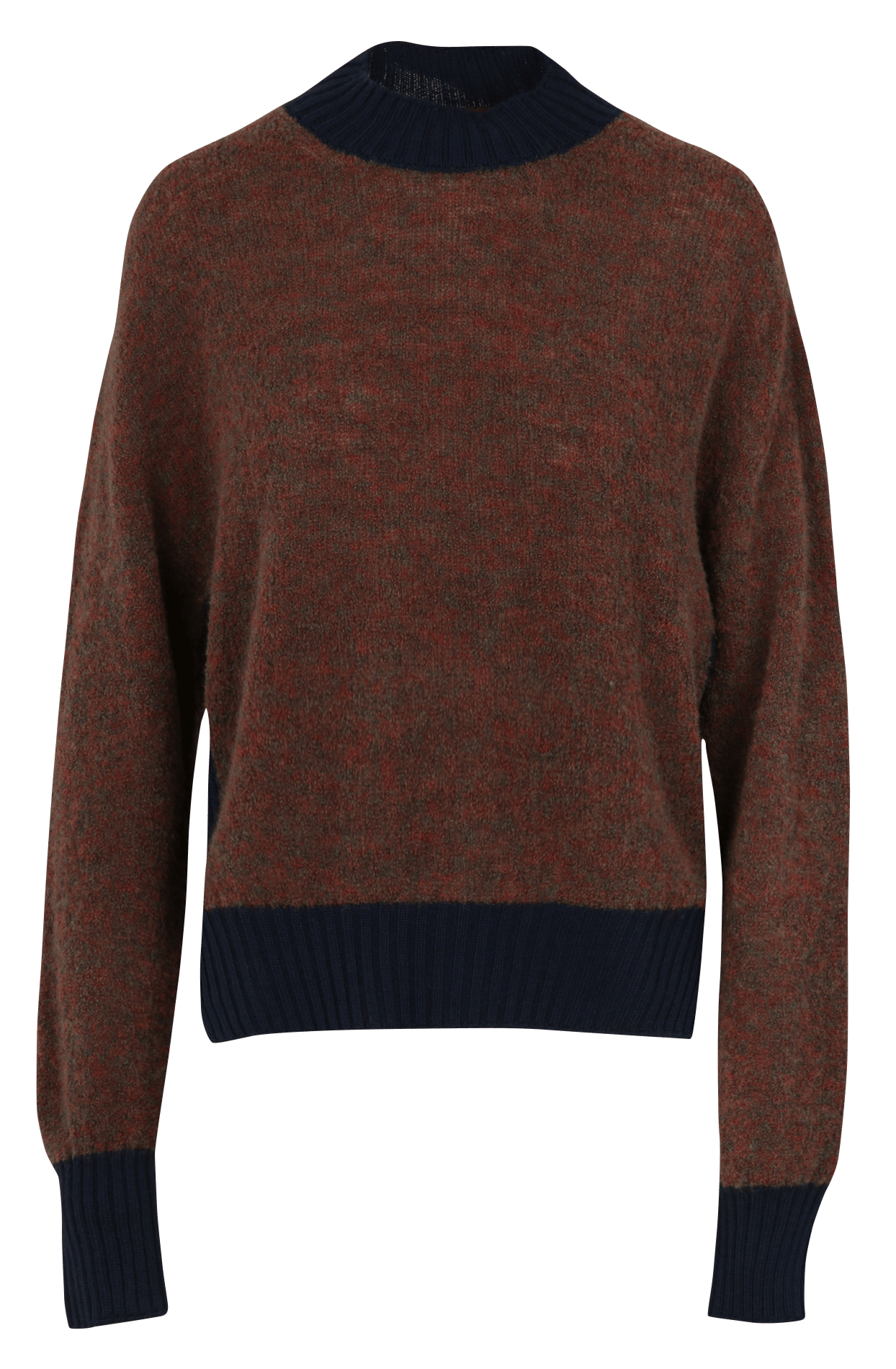 Oversized wool-blend sweater MOMONI Brown