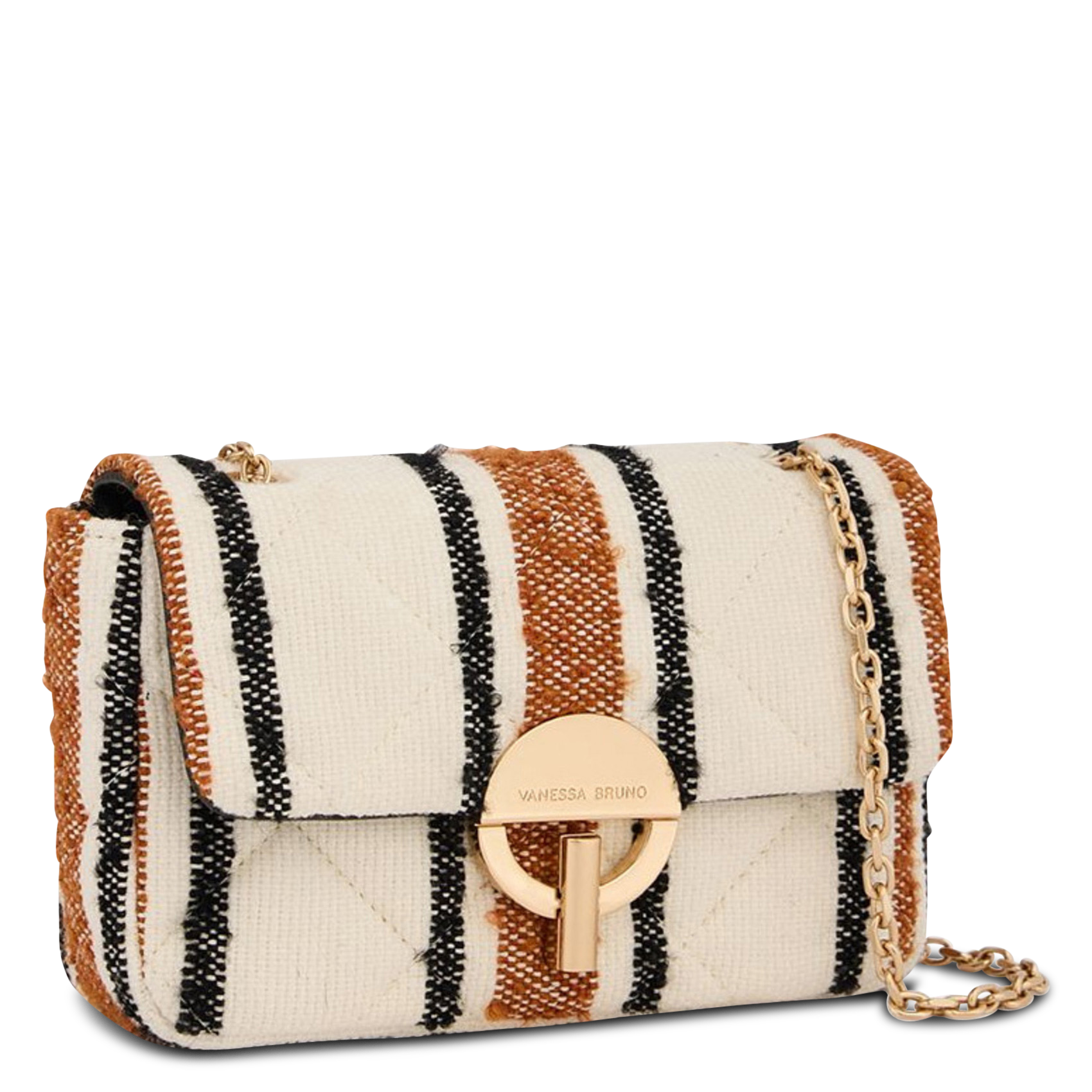 Sac bandoulière à rayures VANESSA BRUNO Multicolore