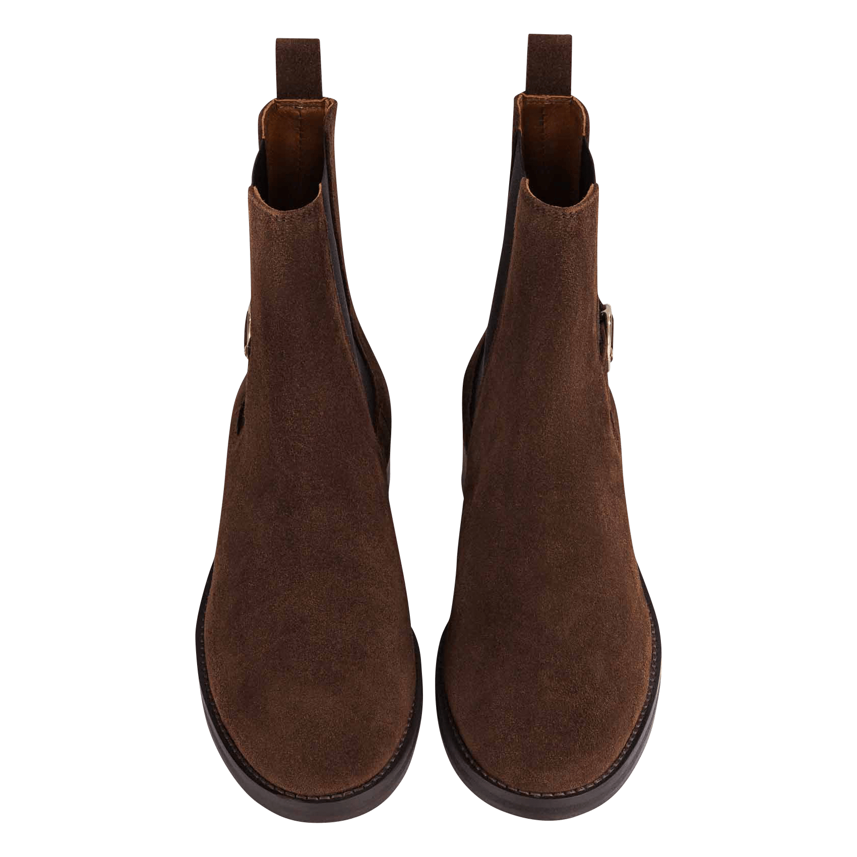 Lederstiefeletten SOCQUE PARIS Braun