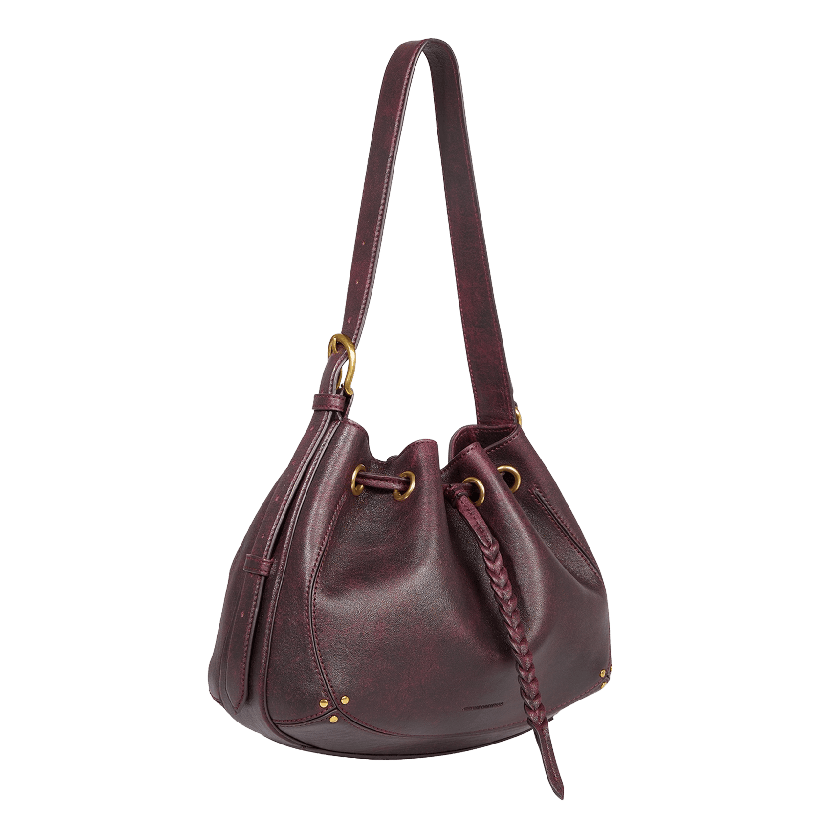 Leather handbag JEROME DREYFUSS Red