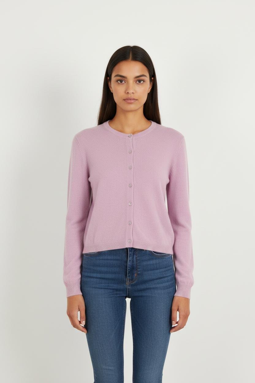 Cardigan ABSOLUT CASHMERE - Seconde main Purple