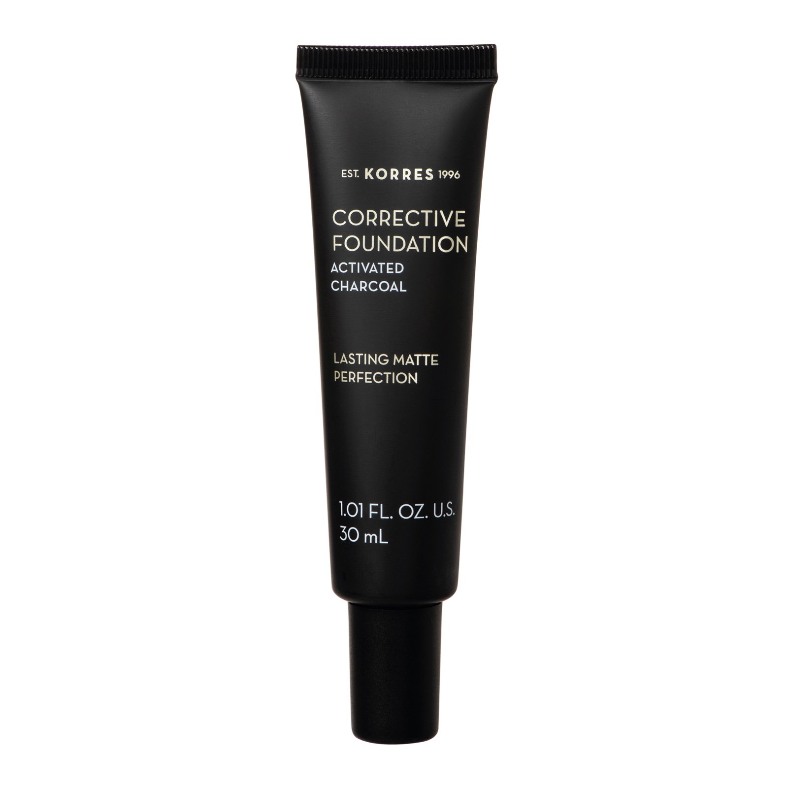 Corrective Foundation, Activated Charcoal SPF 15, Tint 4, 30ml Teinte 4