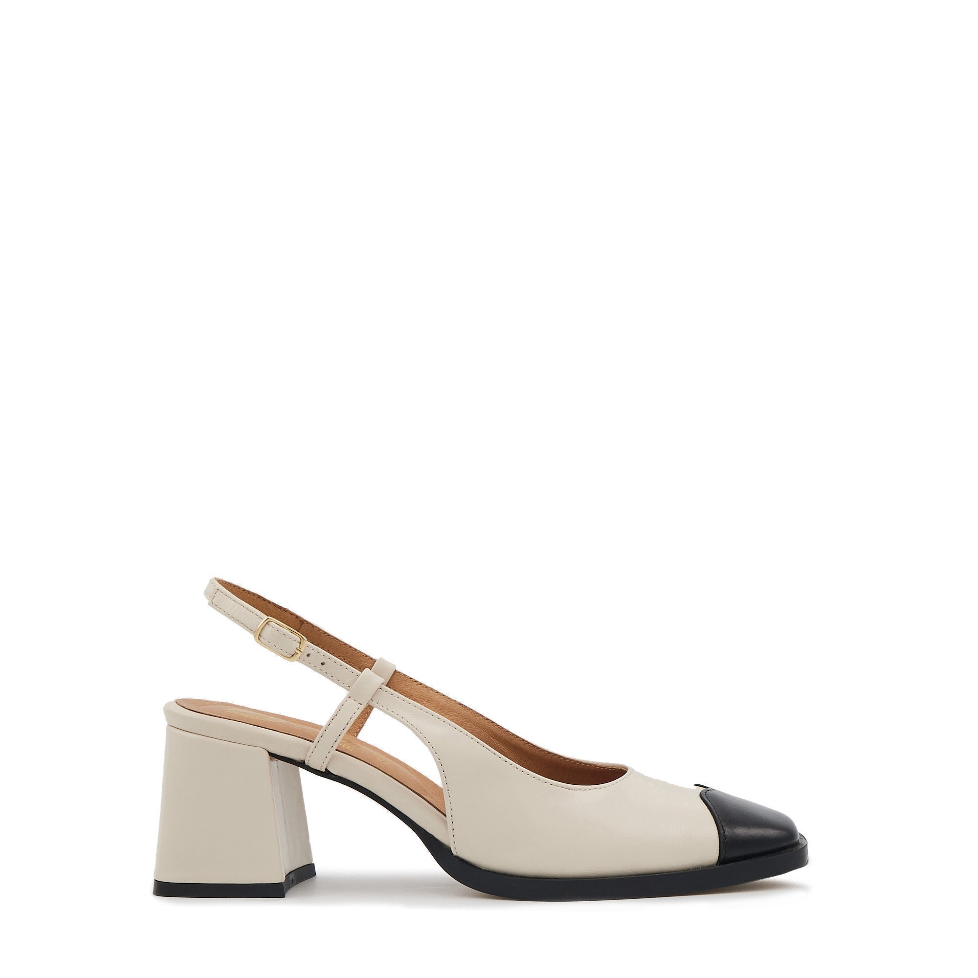 Leather pumps BONS BAISERS PARIS Beige