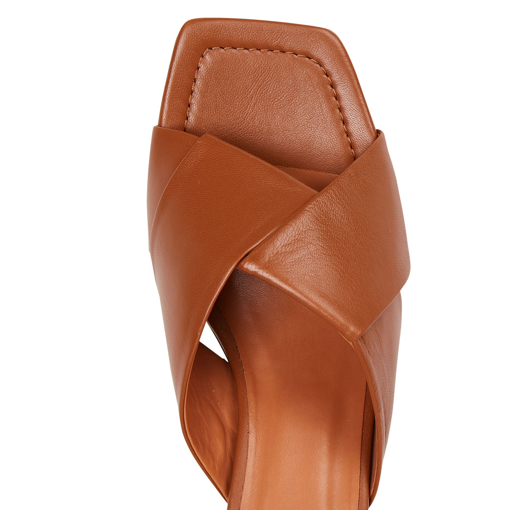 Sandales haute en cuir BILLI BI Marron