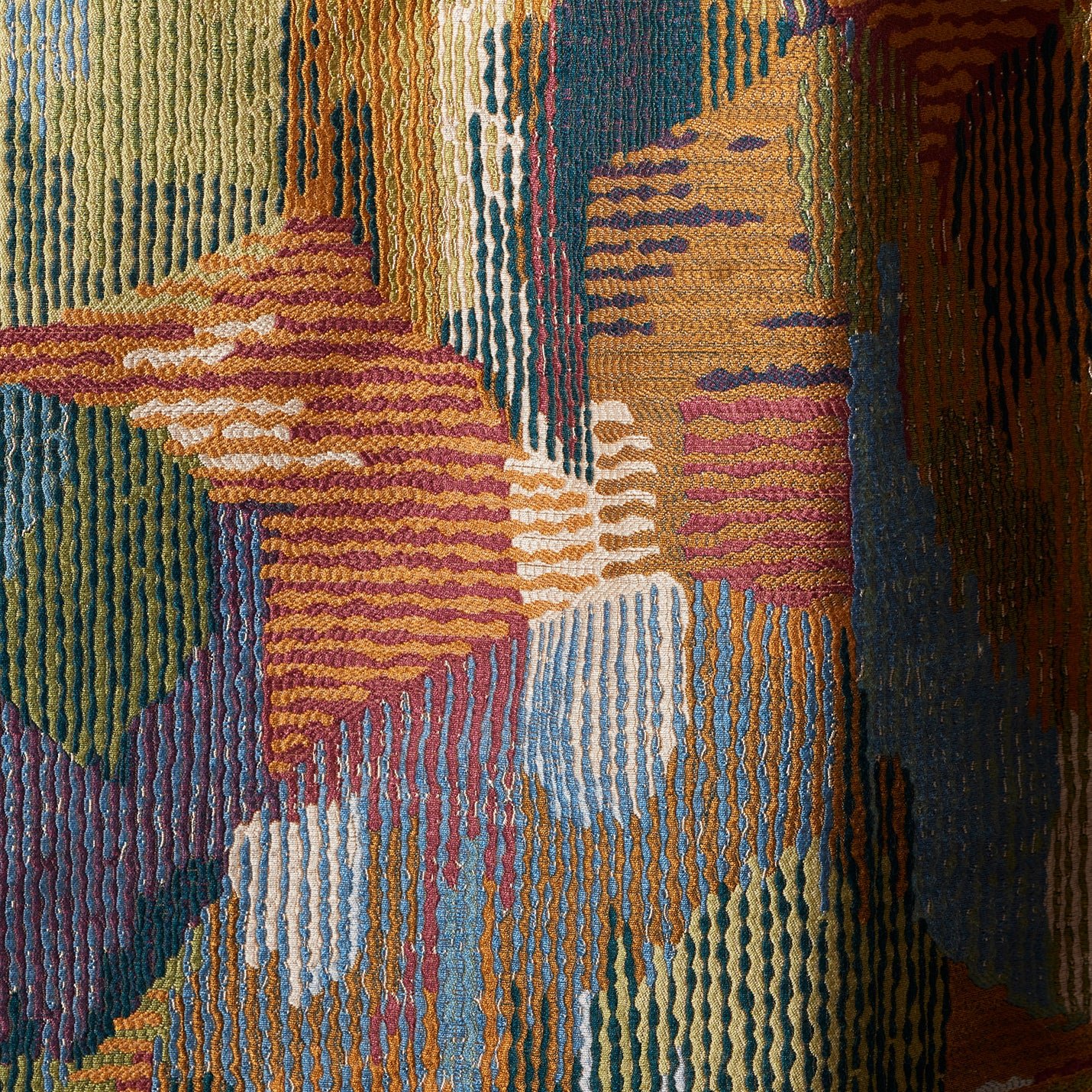 Tab top curtain MADURA Multicolored