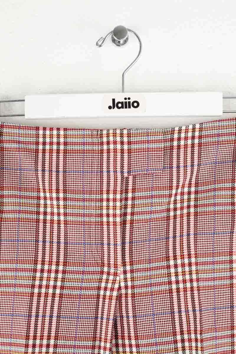 Burgundy straight-leg pants BIMBA Y LOLA - Seconde main Red