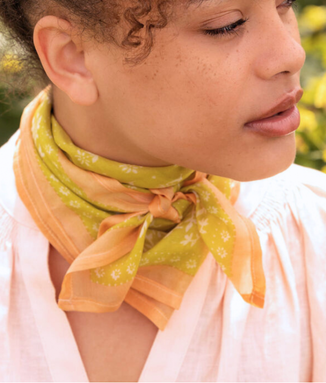 Adult scarf BINDI ATELIER Green